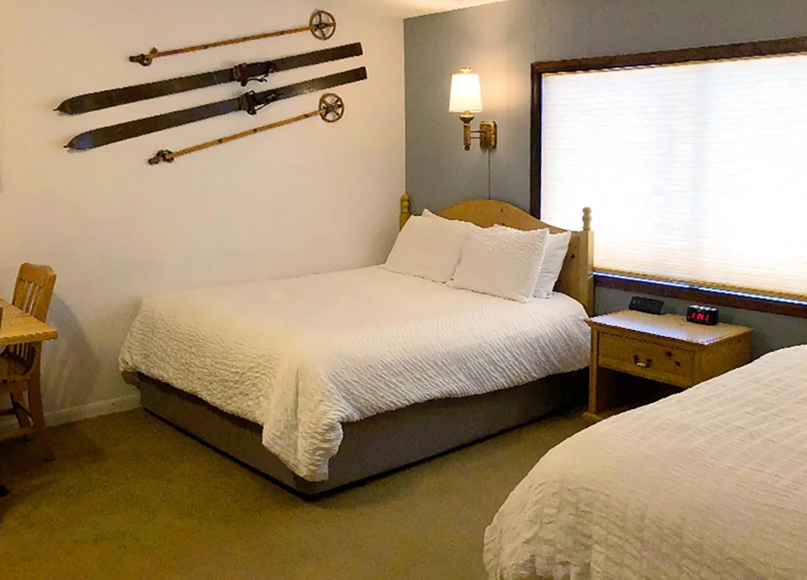 Bed in Tyrolean Lodge