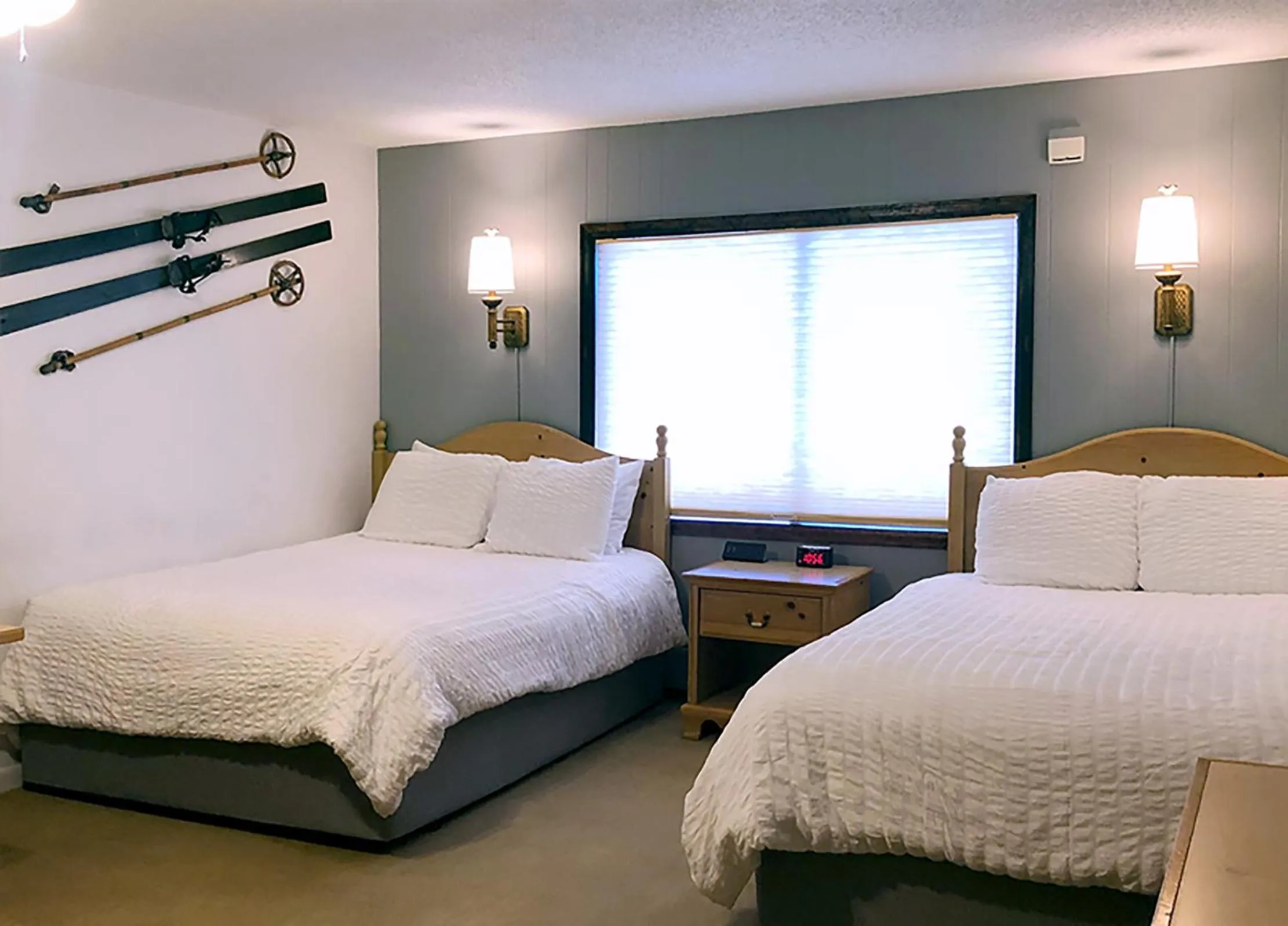 Bed in Tyrolean Lodge