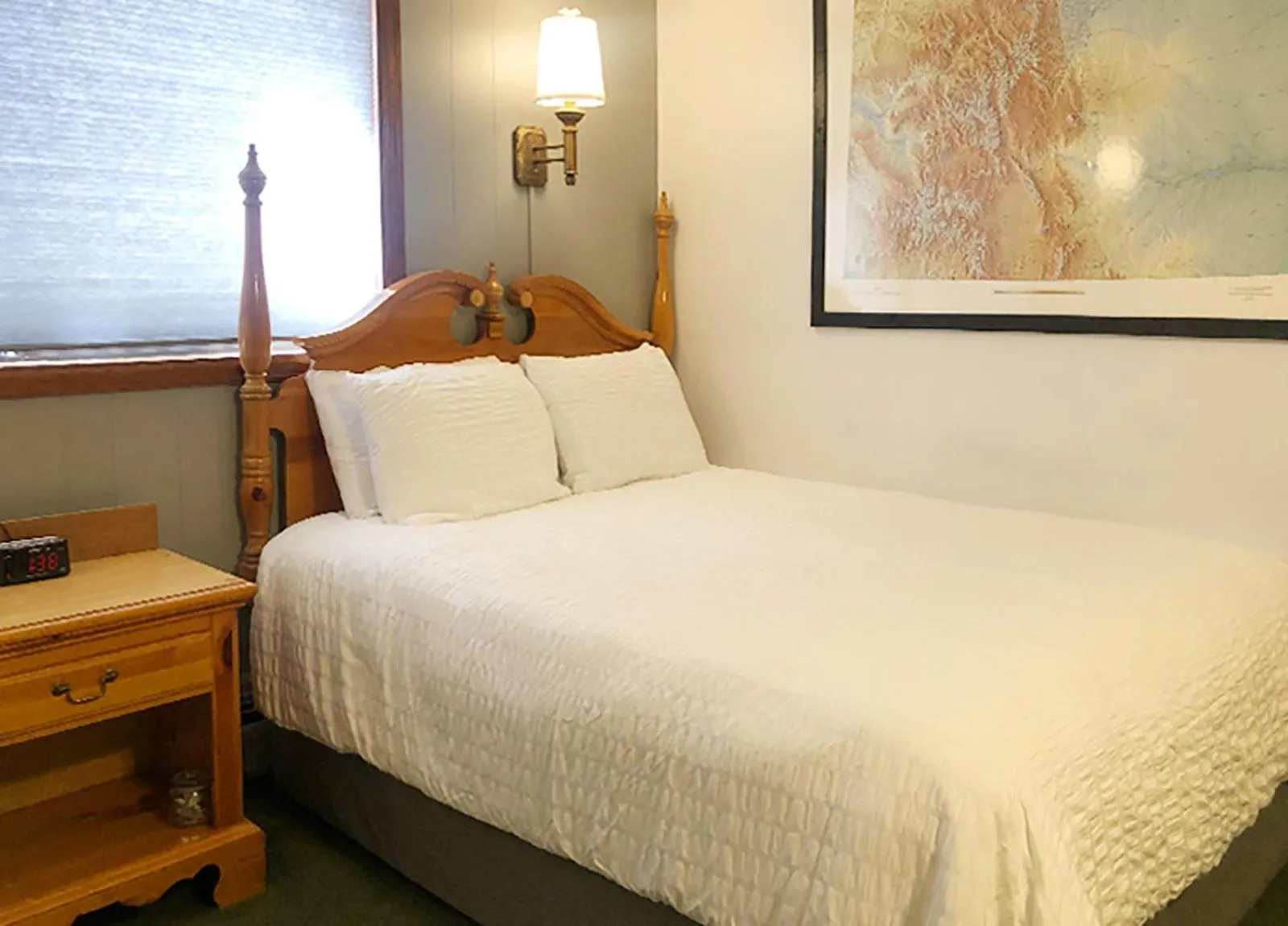 Bed in Tyrolean Lodge