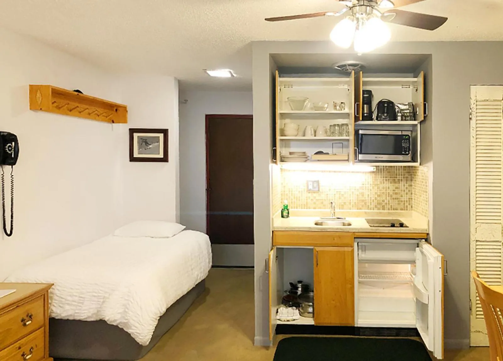 Bed in Tyrolean Lodge