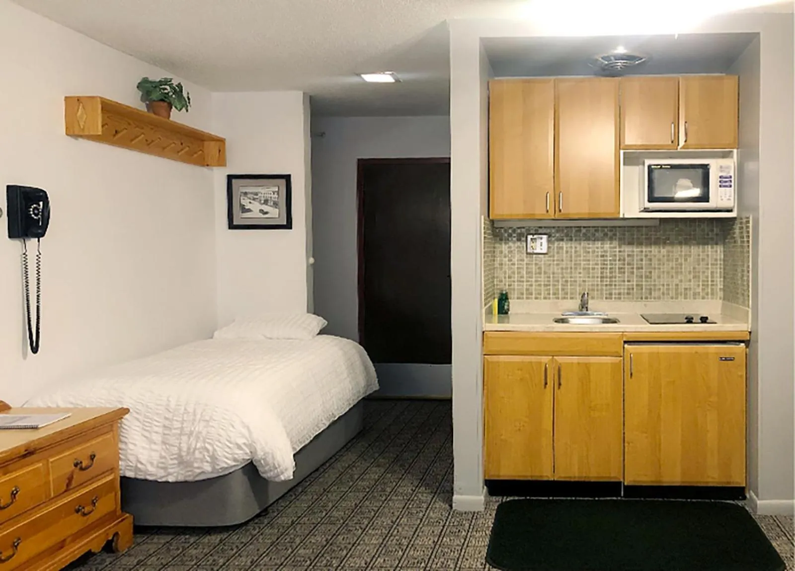 Bed in Tyrolean Lodge