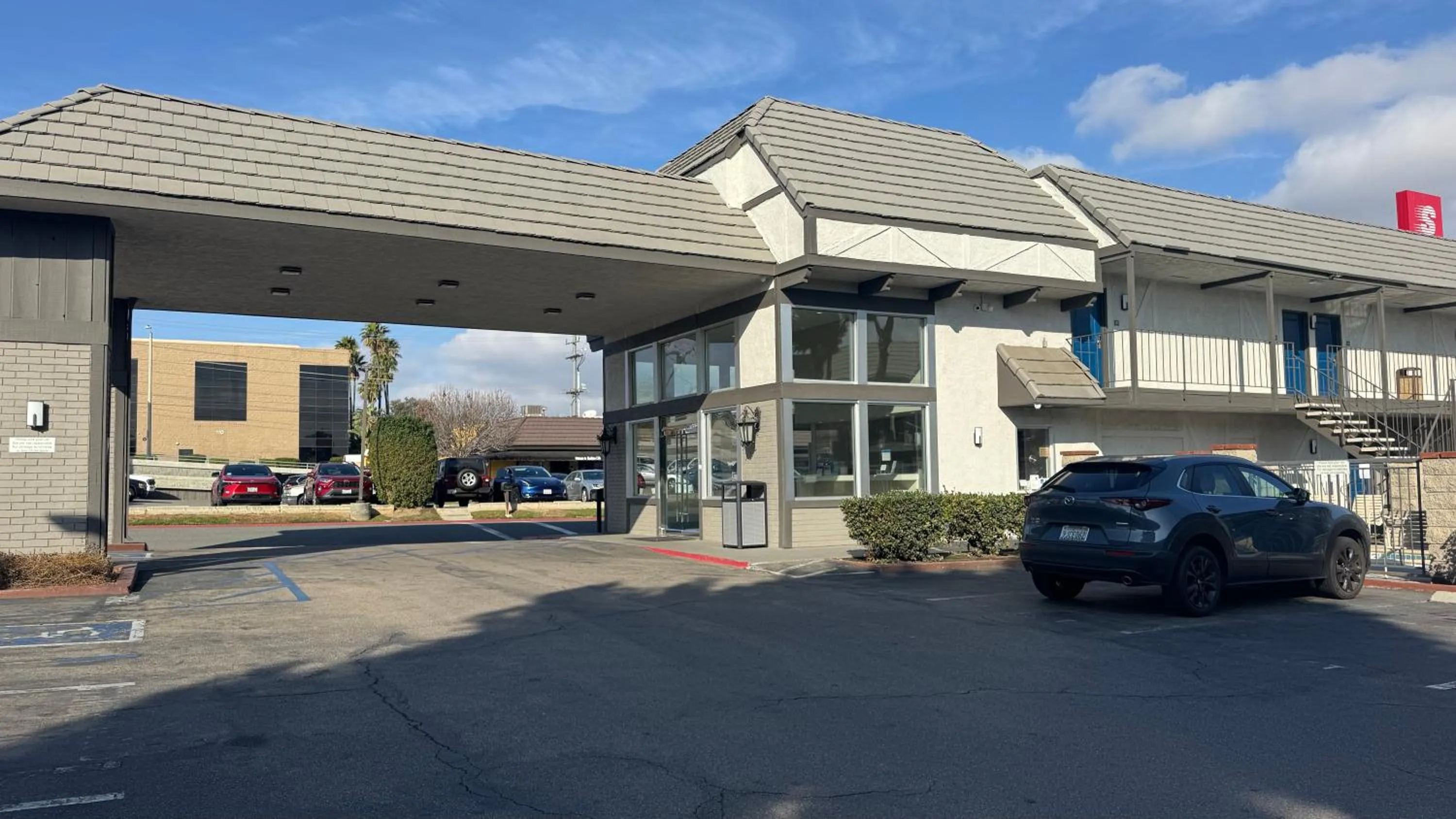 Property building in Studio 6 Corona, CA West