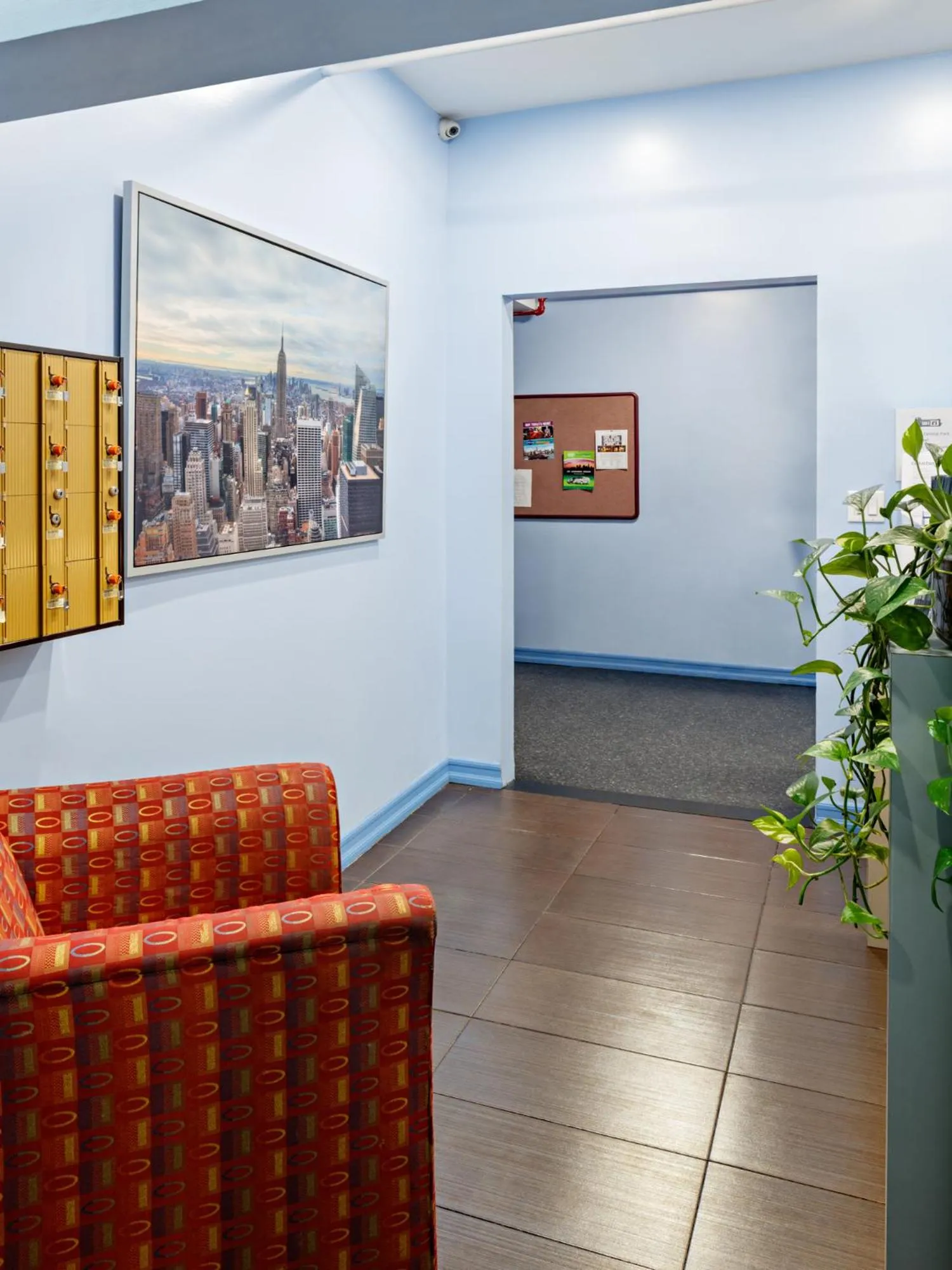 Lobby or reception in Central Park West Hostel