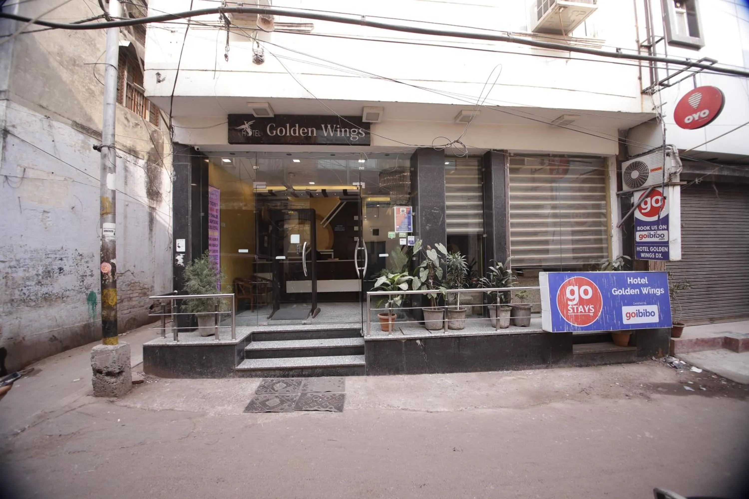 Property building in Hotel Golden Wings