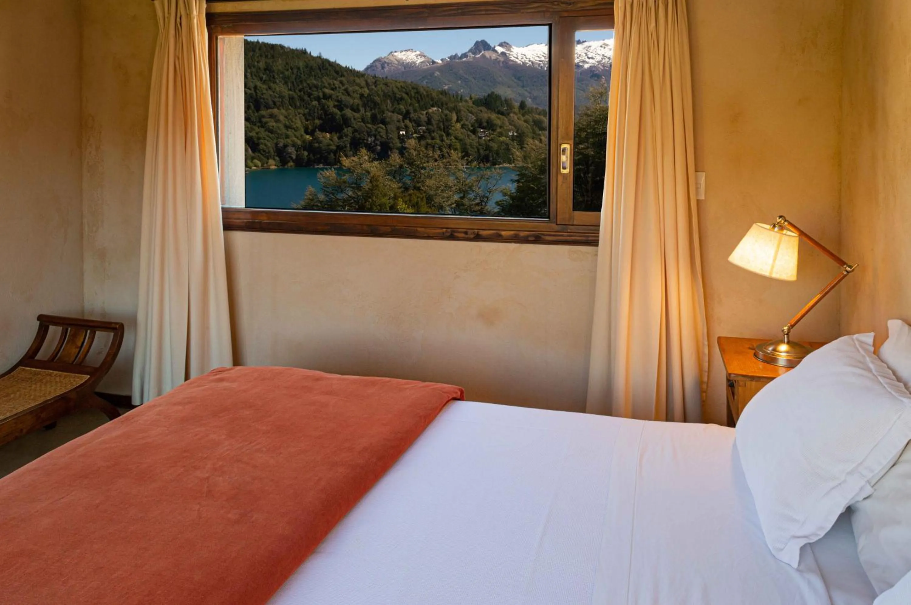 Bed in Aldebaran Hotel & Spa