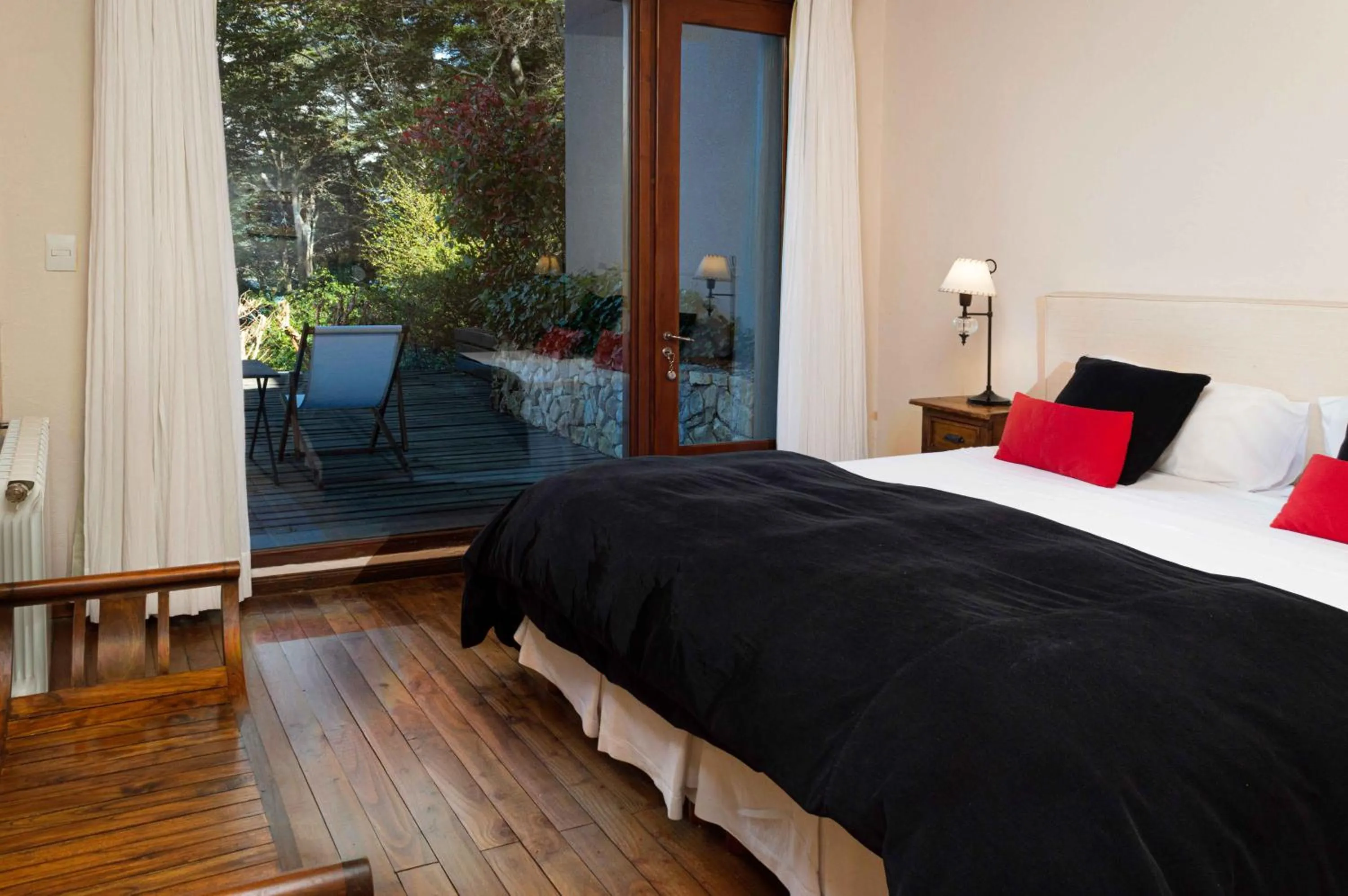 Bed in Aldebaran Hotel & Spa