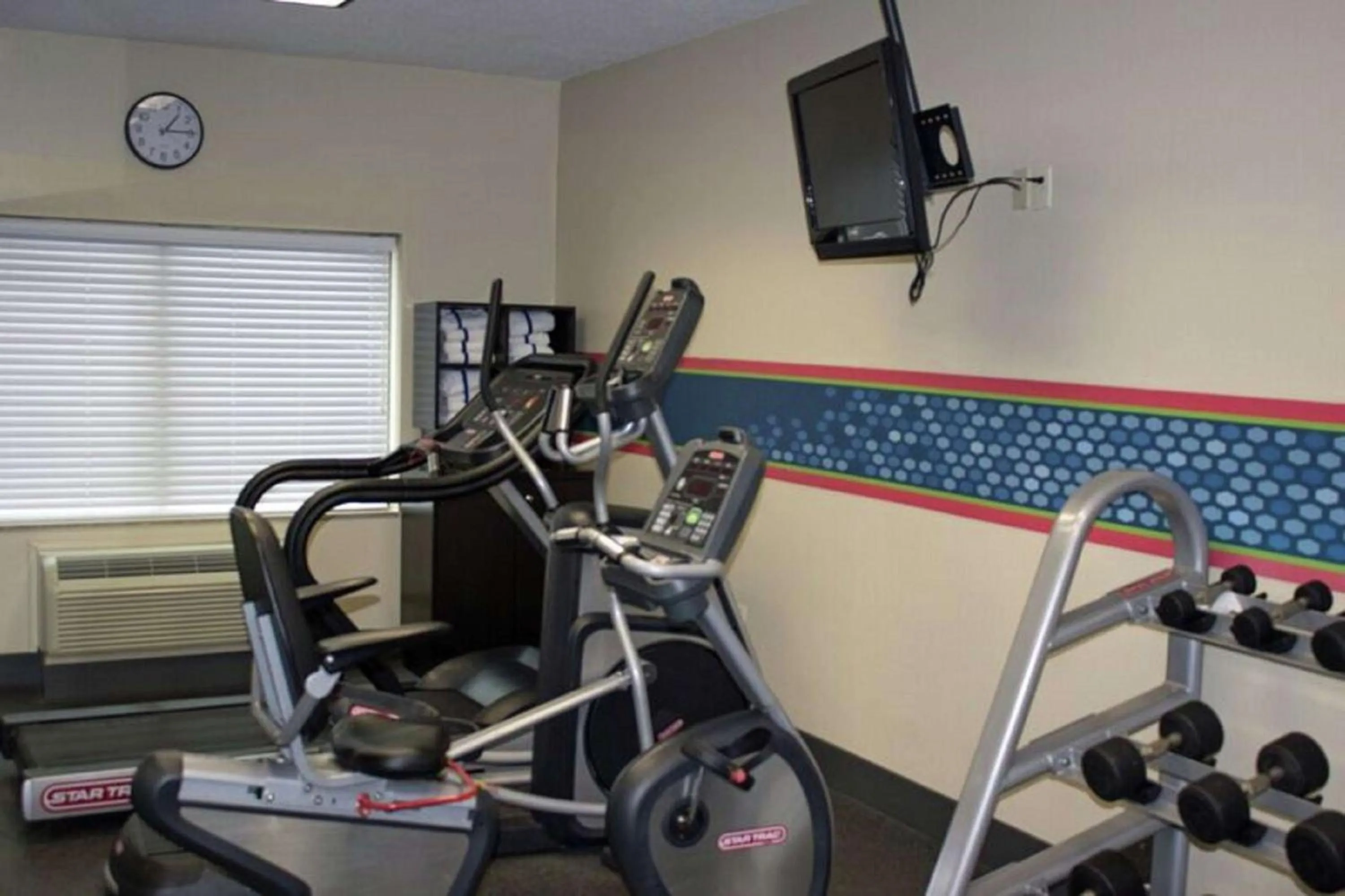 Fitness centre/facilities in Hampton Inn Gallipolis