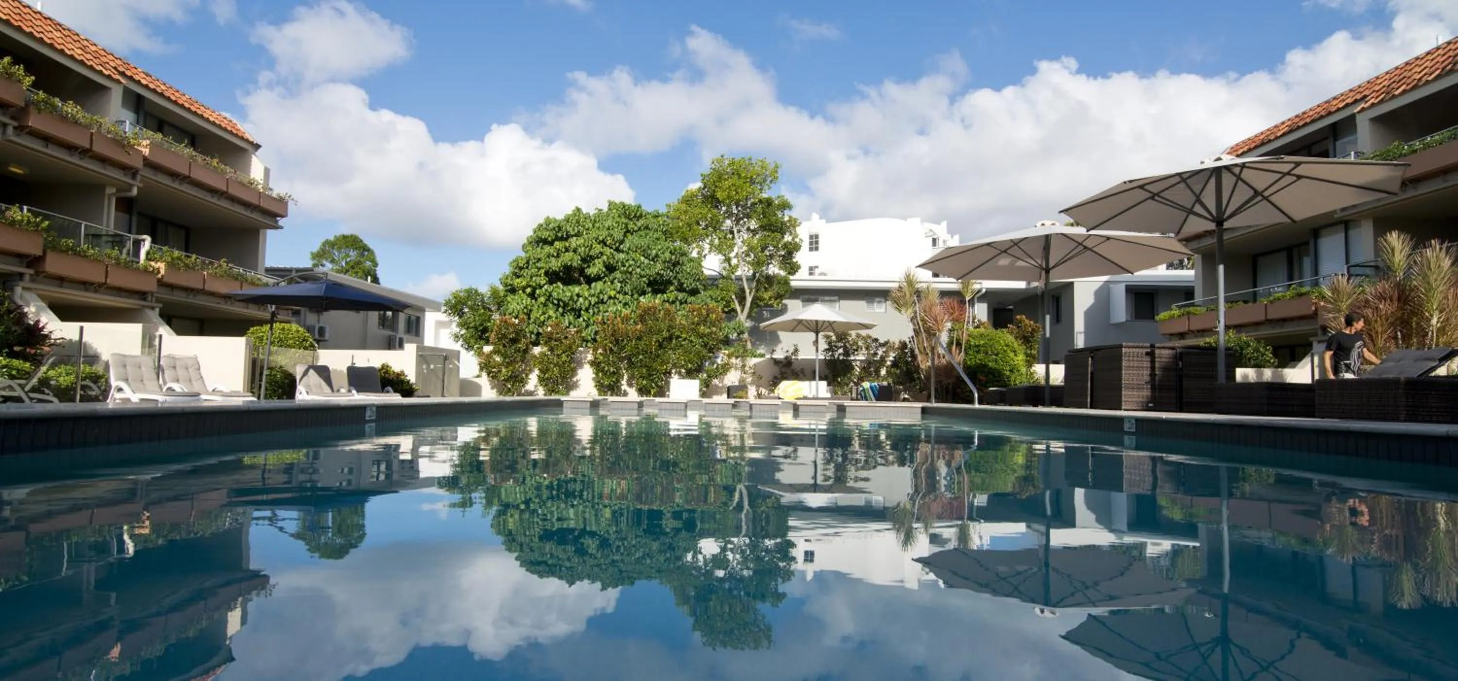 Swimming pool in Hotel Laguna