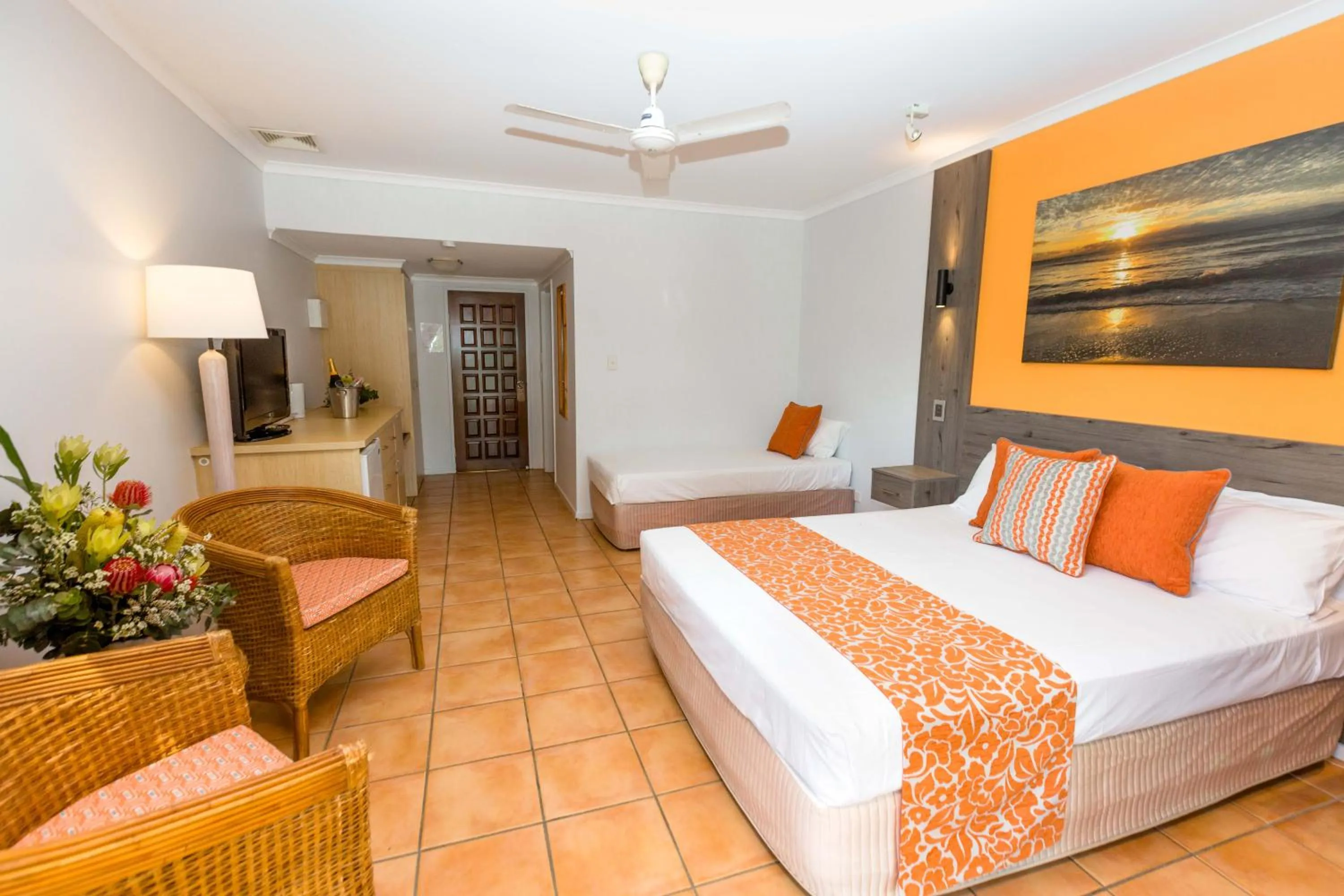 Photo of the whole room, Bed in Turtle Cove Beach Resort - Adults Only LGBTQIA & Allies