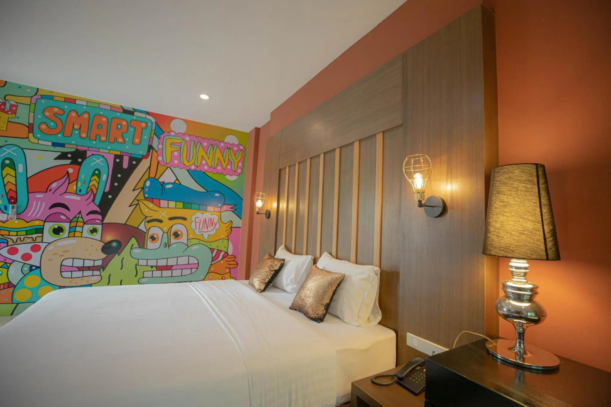 Photo of the whole room, Bed in Smart Hotel