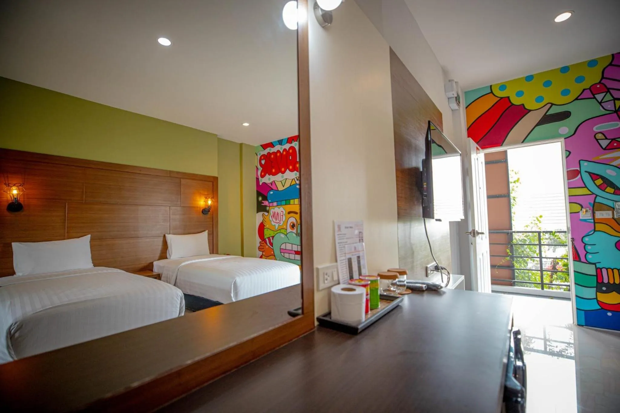 Photo of the whole room, Bed in Smart Hotel
