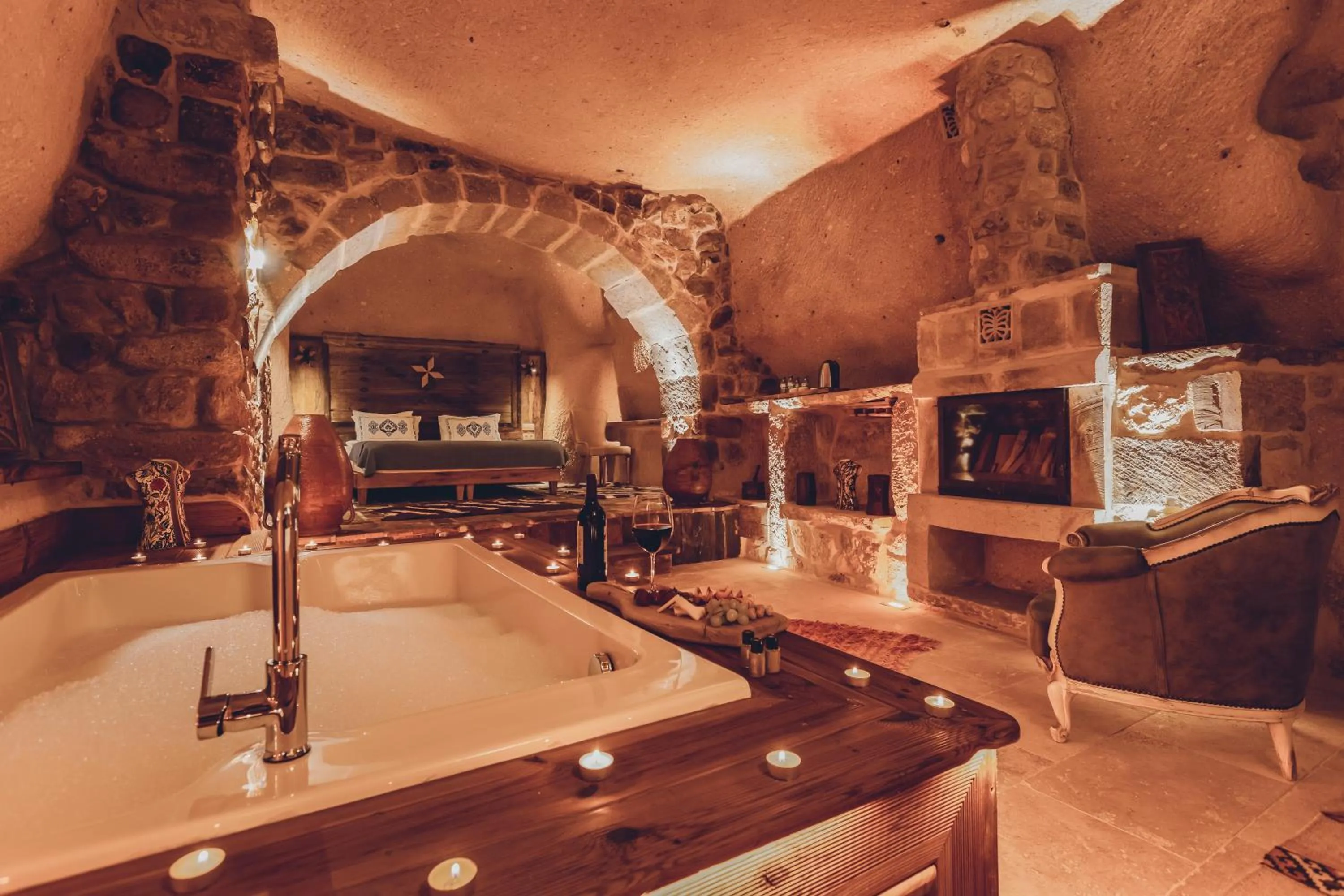 Bed in La maison de Şişik