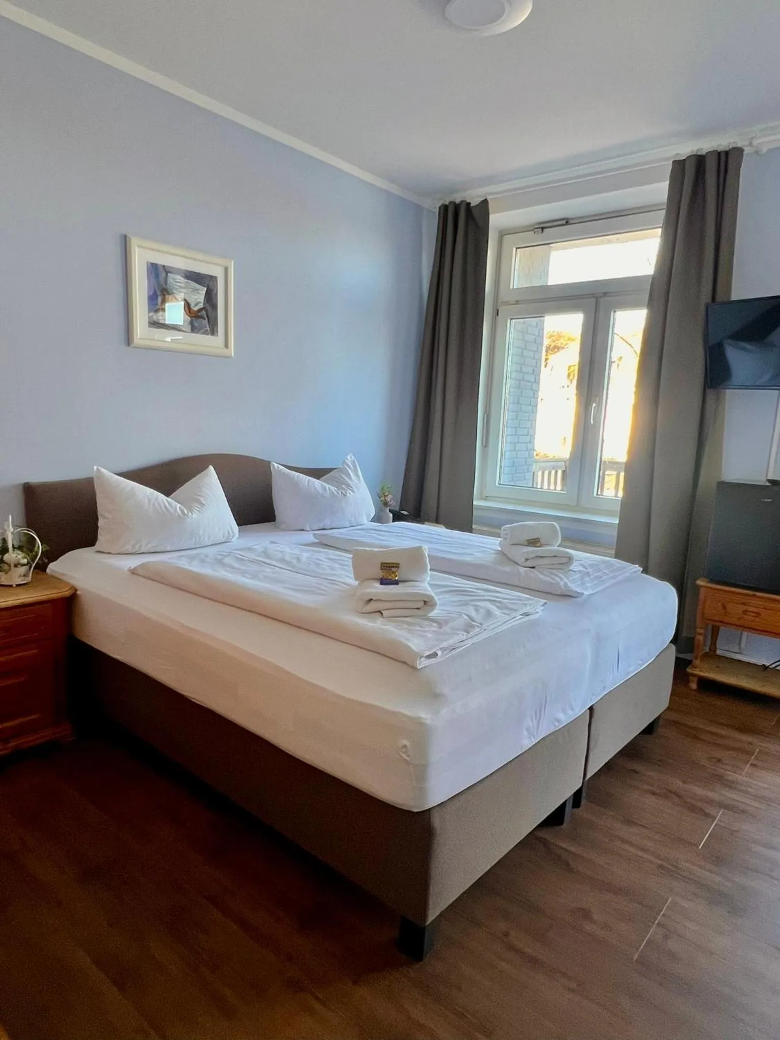 Decorative detail, Bed in Hotel Holsteinische Schweiz am Dieksee