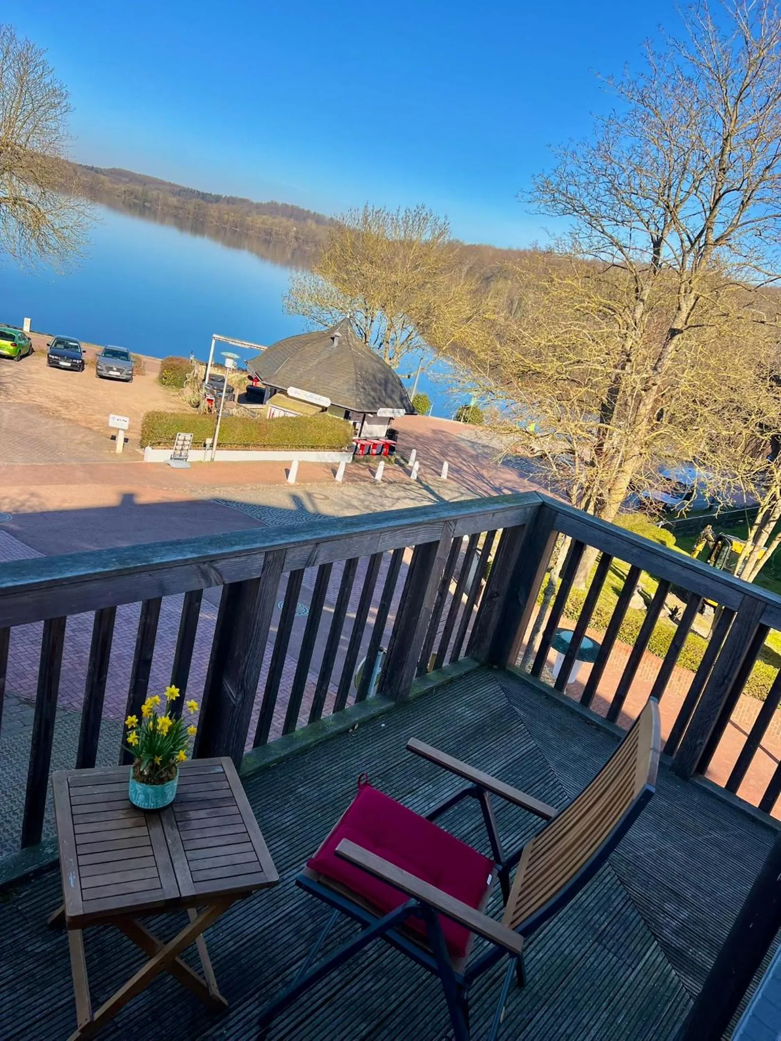 Lake view in Hotel Holsteinische Schweiz am Dieksee