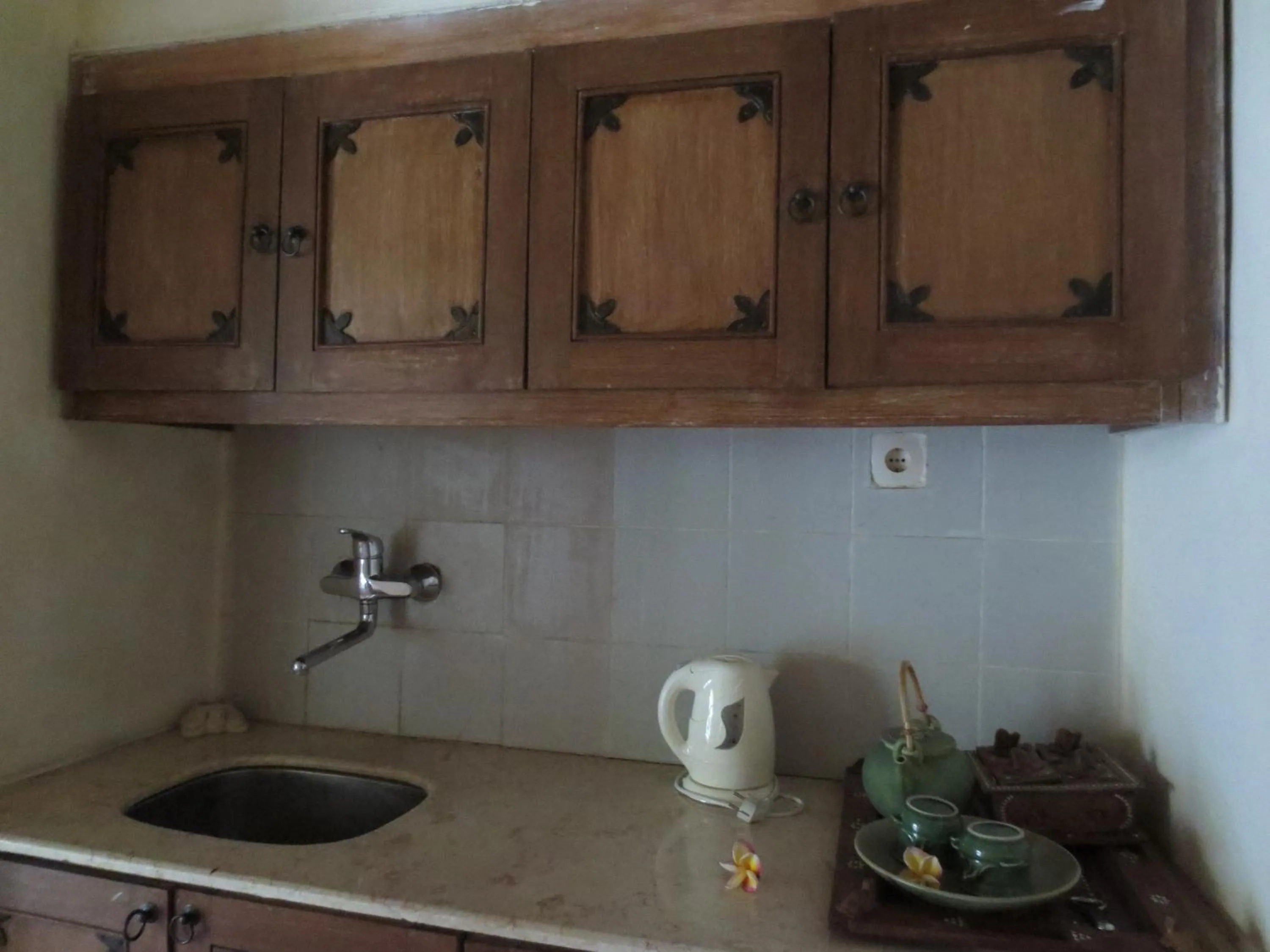 Kitchen or kitchenette in Bumi Ubud Resort