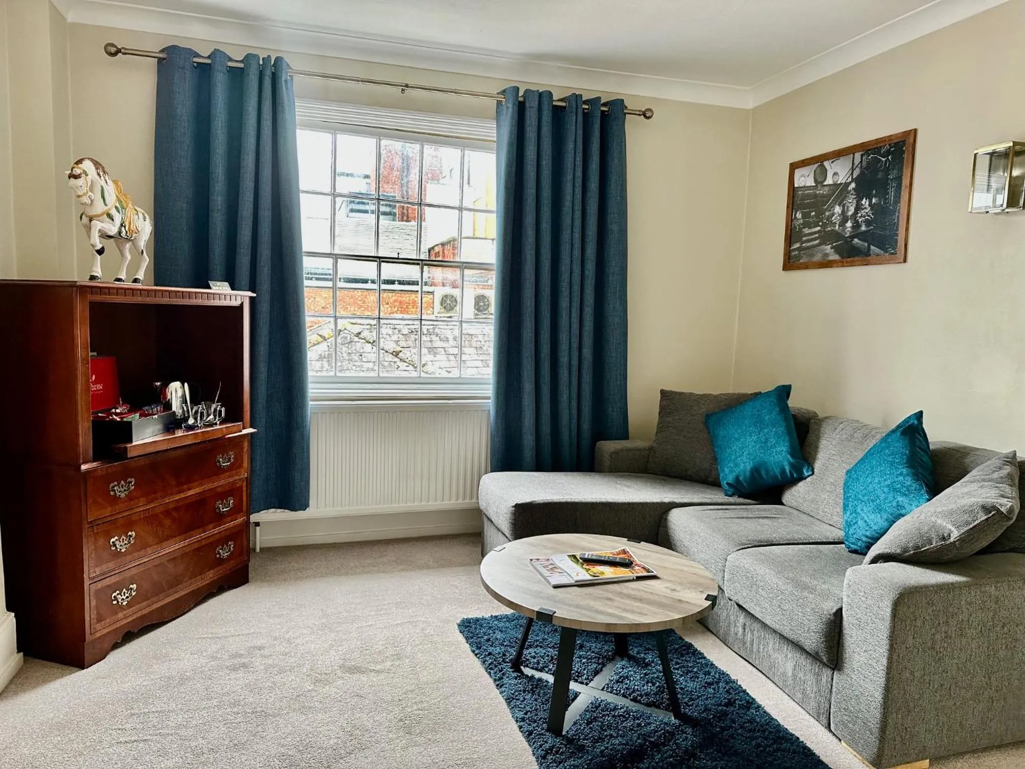 Living room in The Angel Posting House & Livery