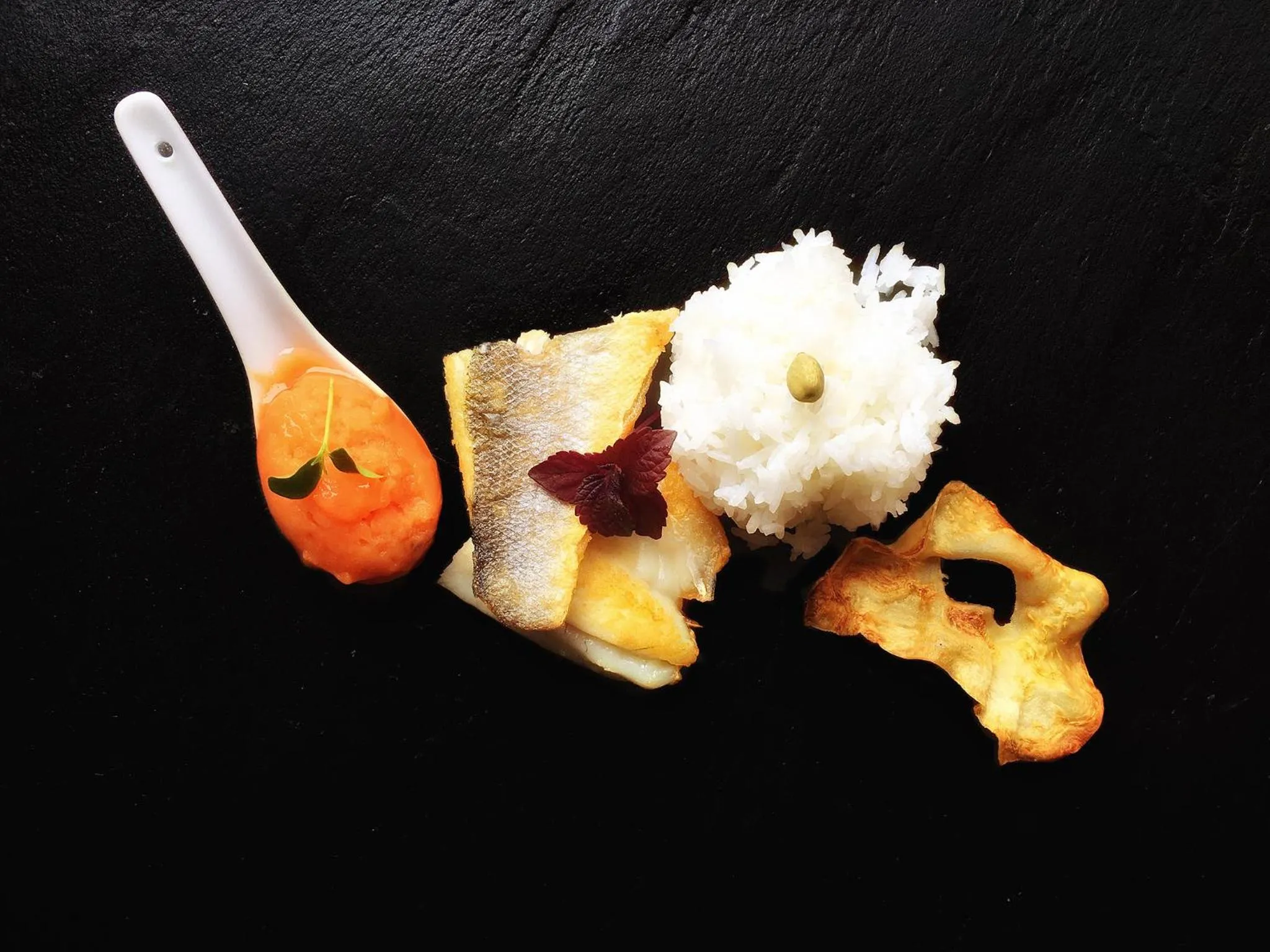 Food close-up in arthausHOTEL