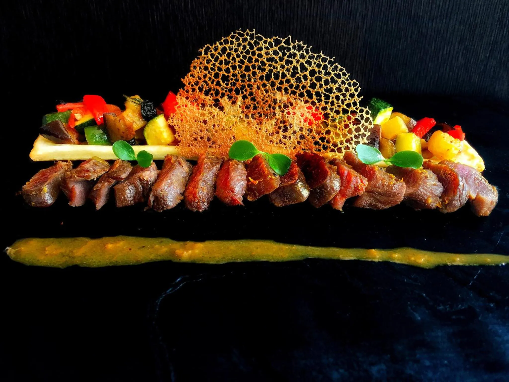 Food close-up in arthausHOTEL