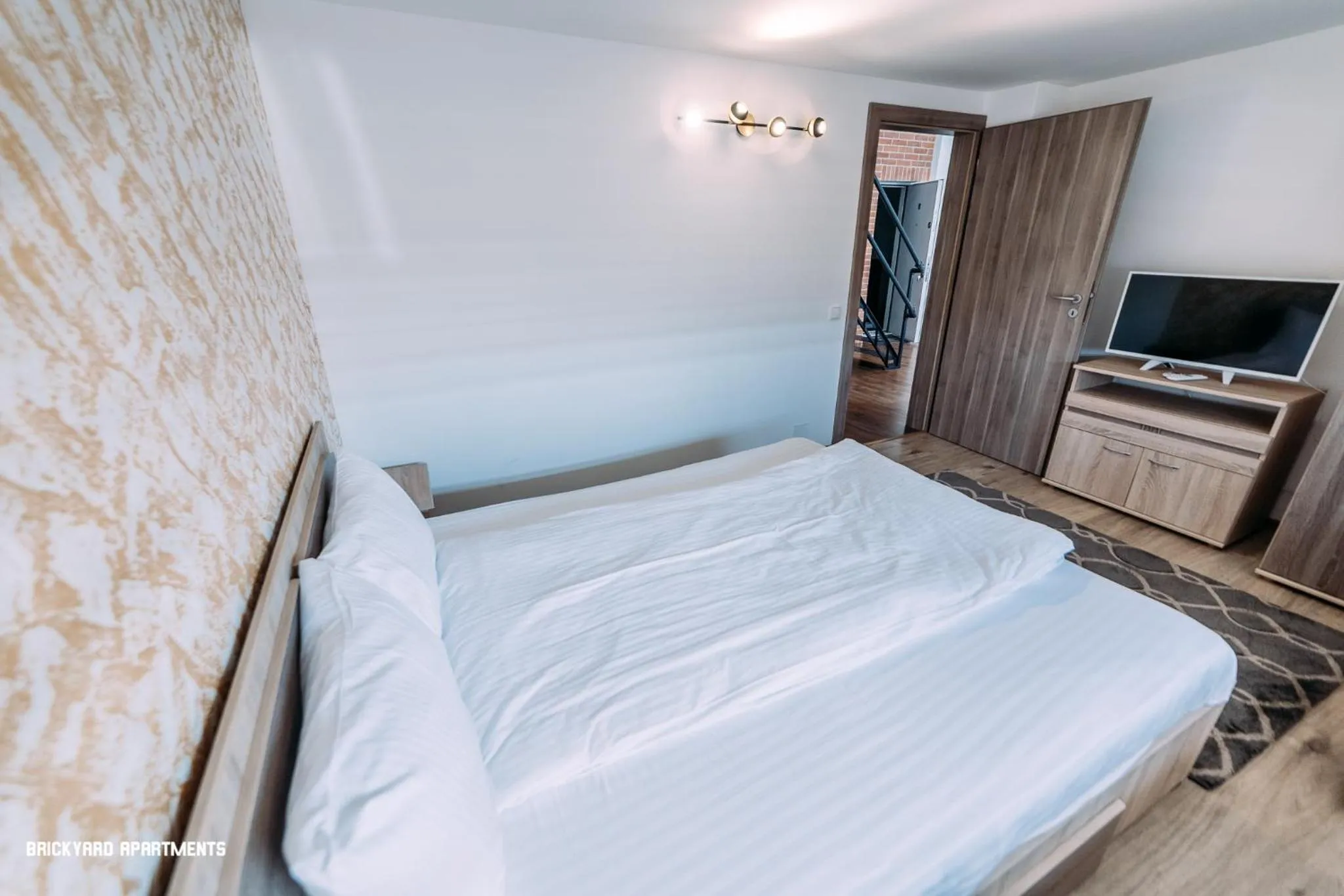 Bed in Brickyard Apartments Cluj