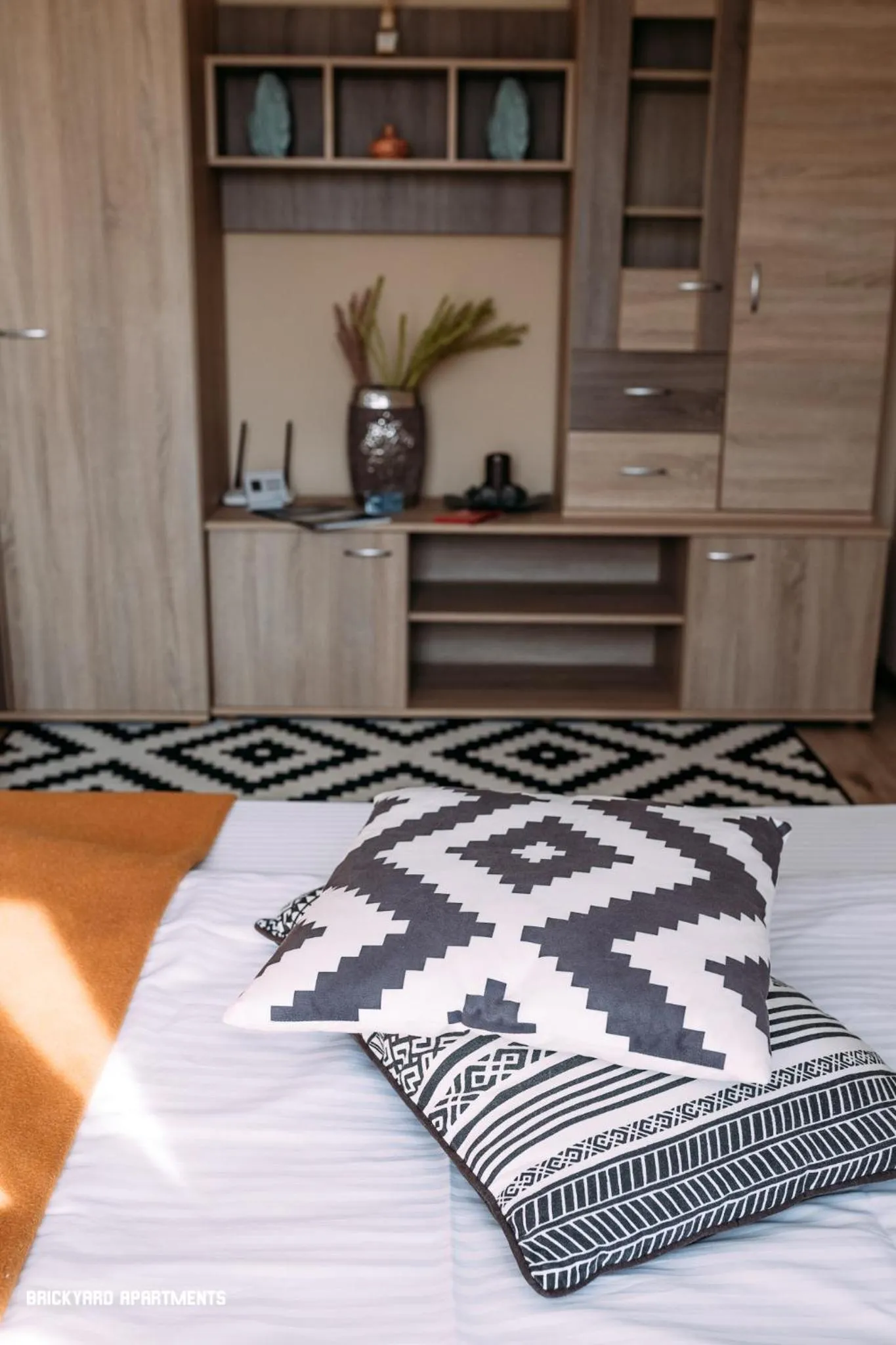 Bed in Brickyard Apartments Cluj