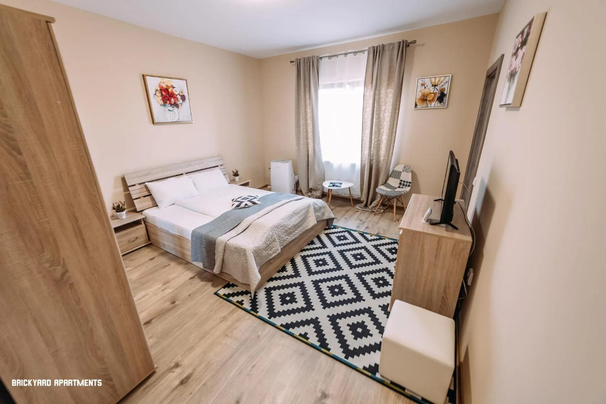 Bed in Brickyard Apartments Cluj