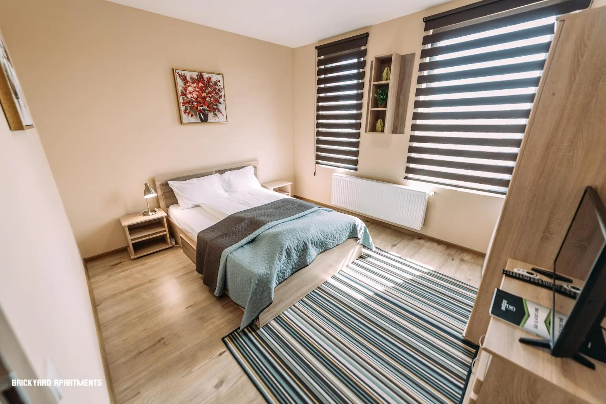 Bed in Brickyard Apartments Cluj