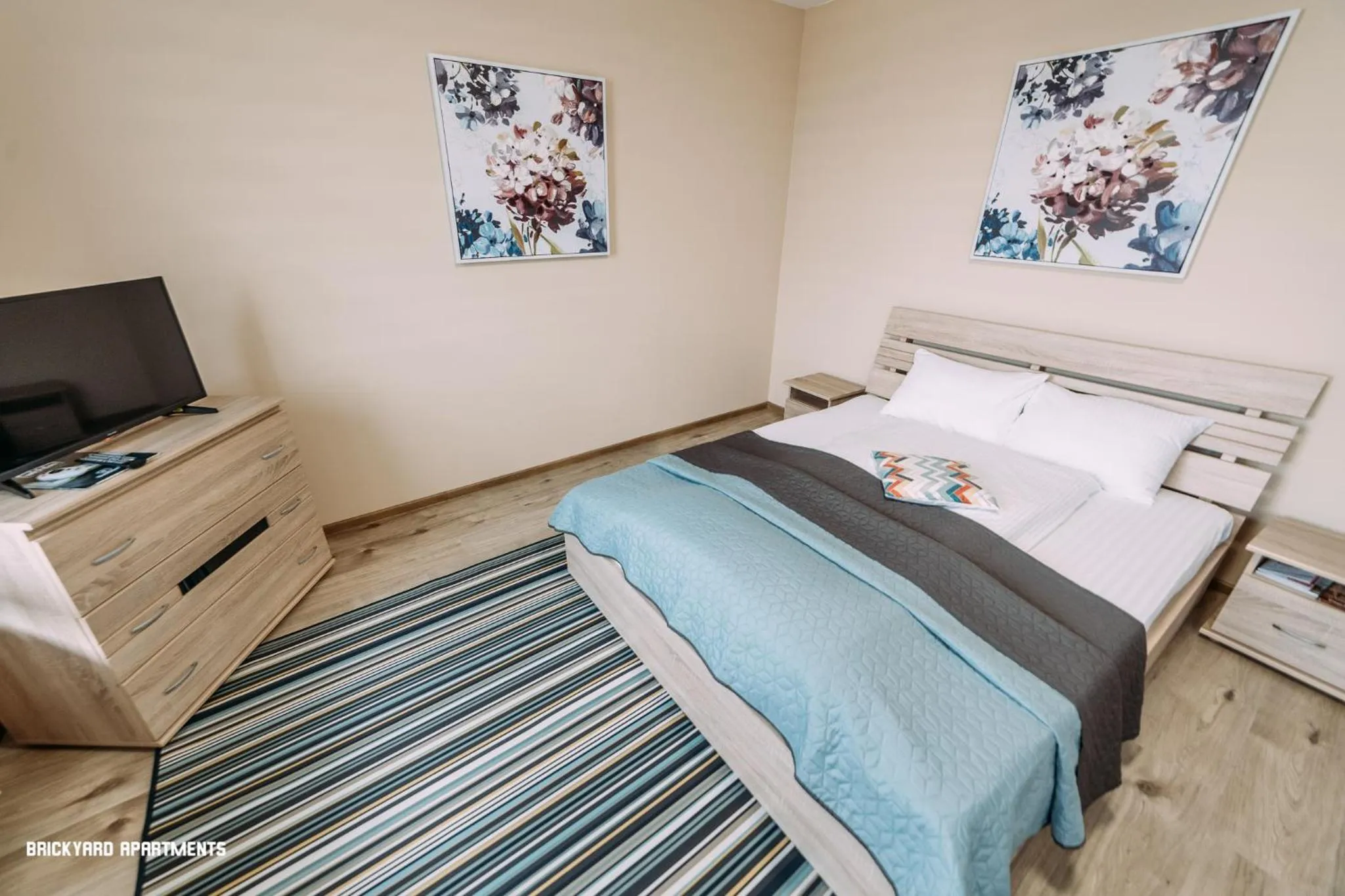 Bed in Brickyard Apartments Cluj