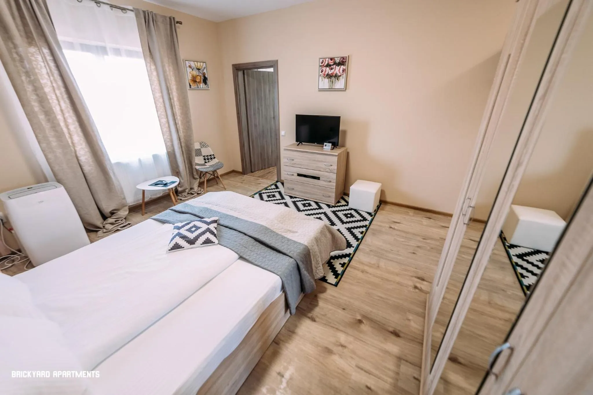 Bed in Brickyard Apartments Cluj