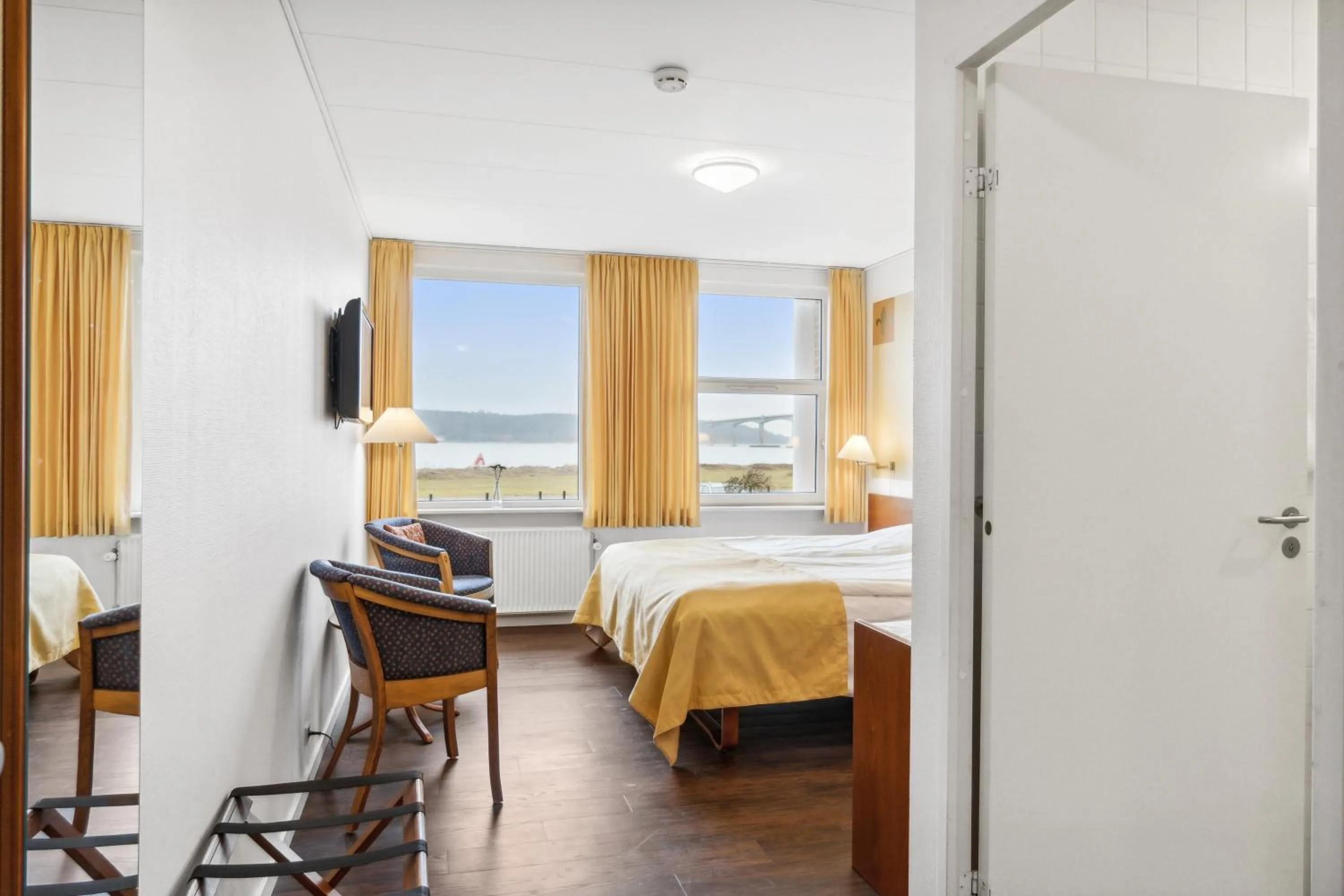 Bedroom, Bed in Hotel Pinenhus