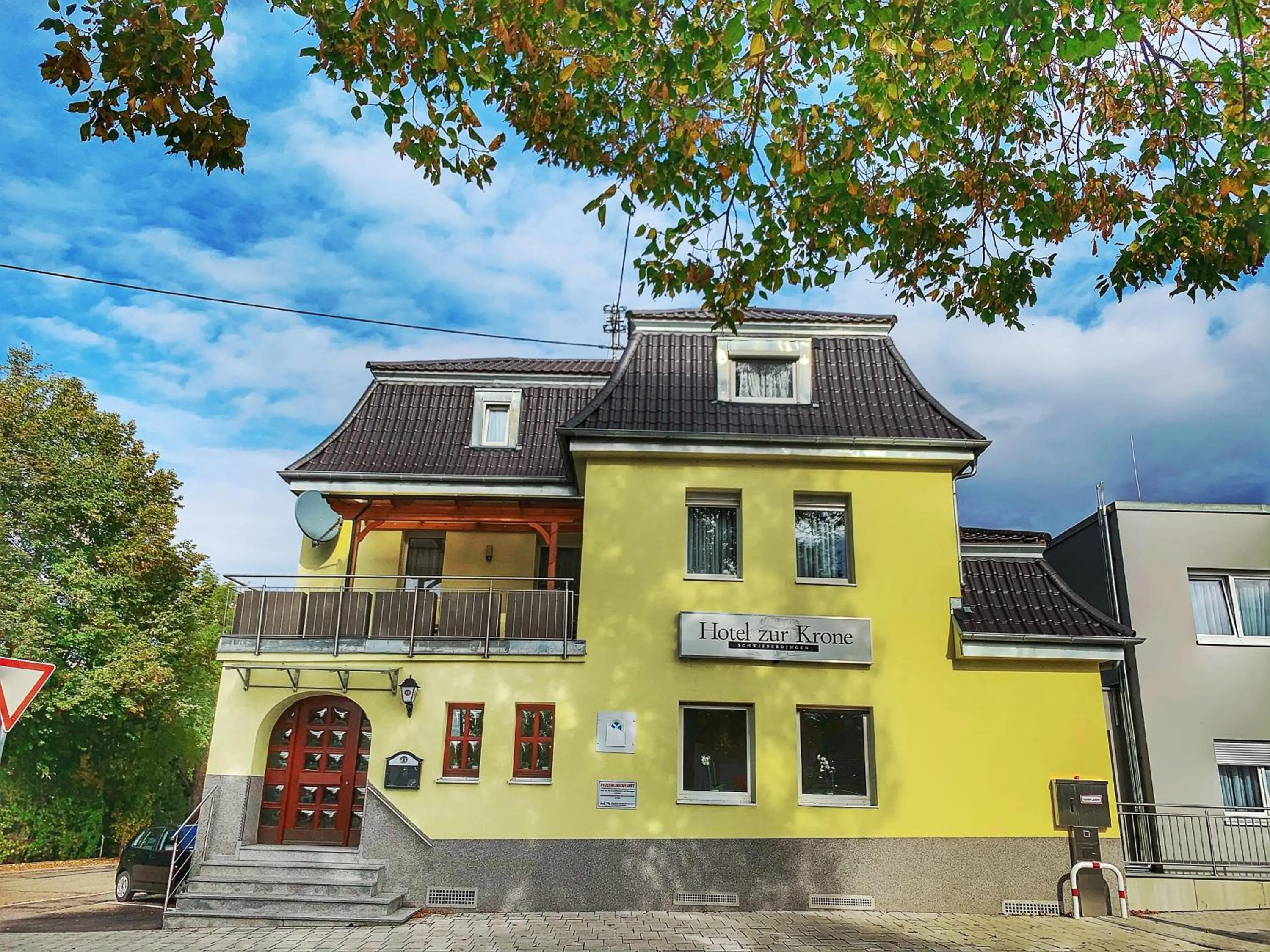 Property building in Garni-Hotel zur Krone