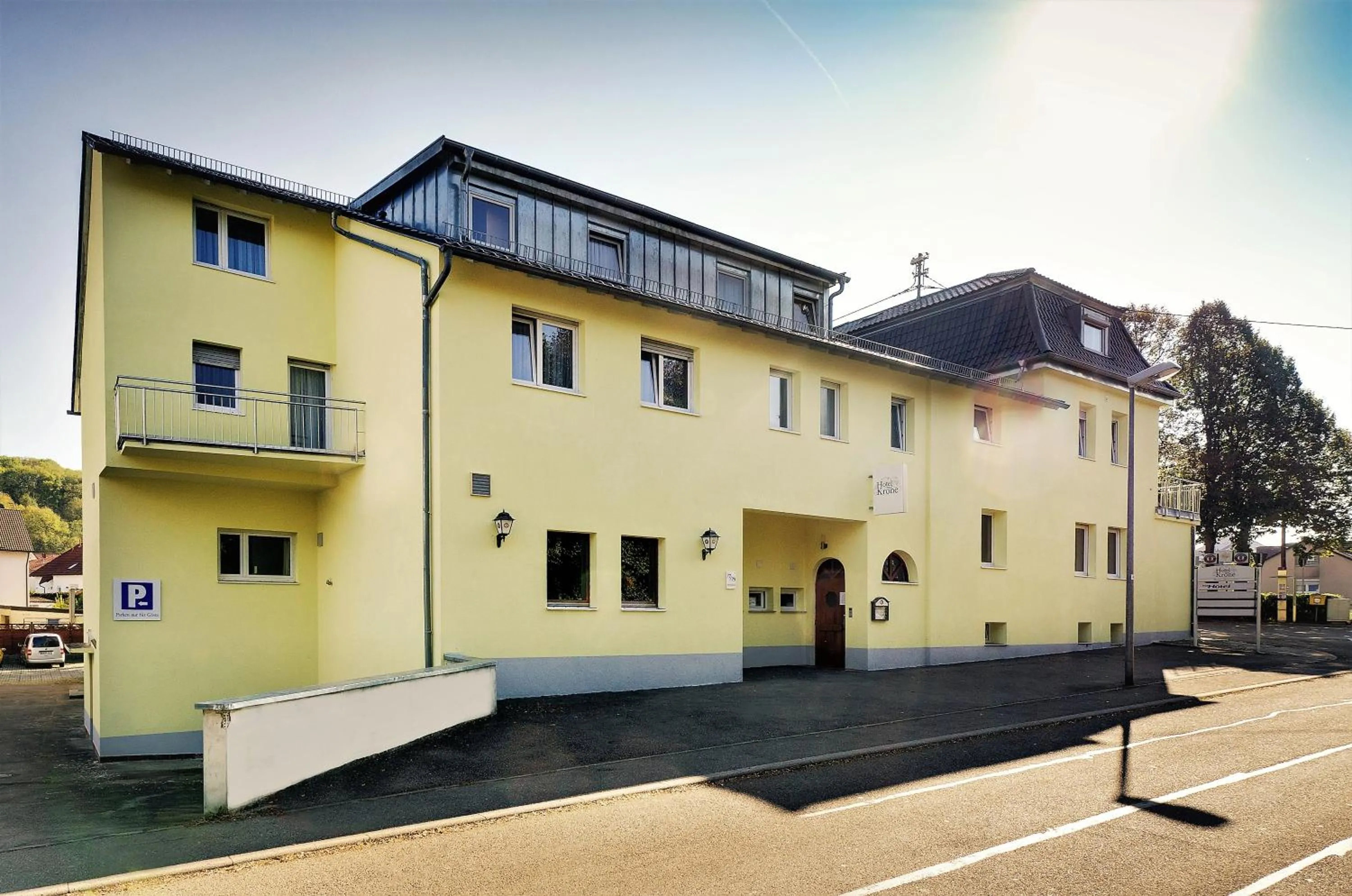 Off site in Garni-Hotel zur Krone