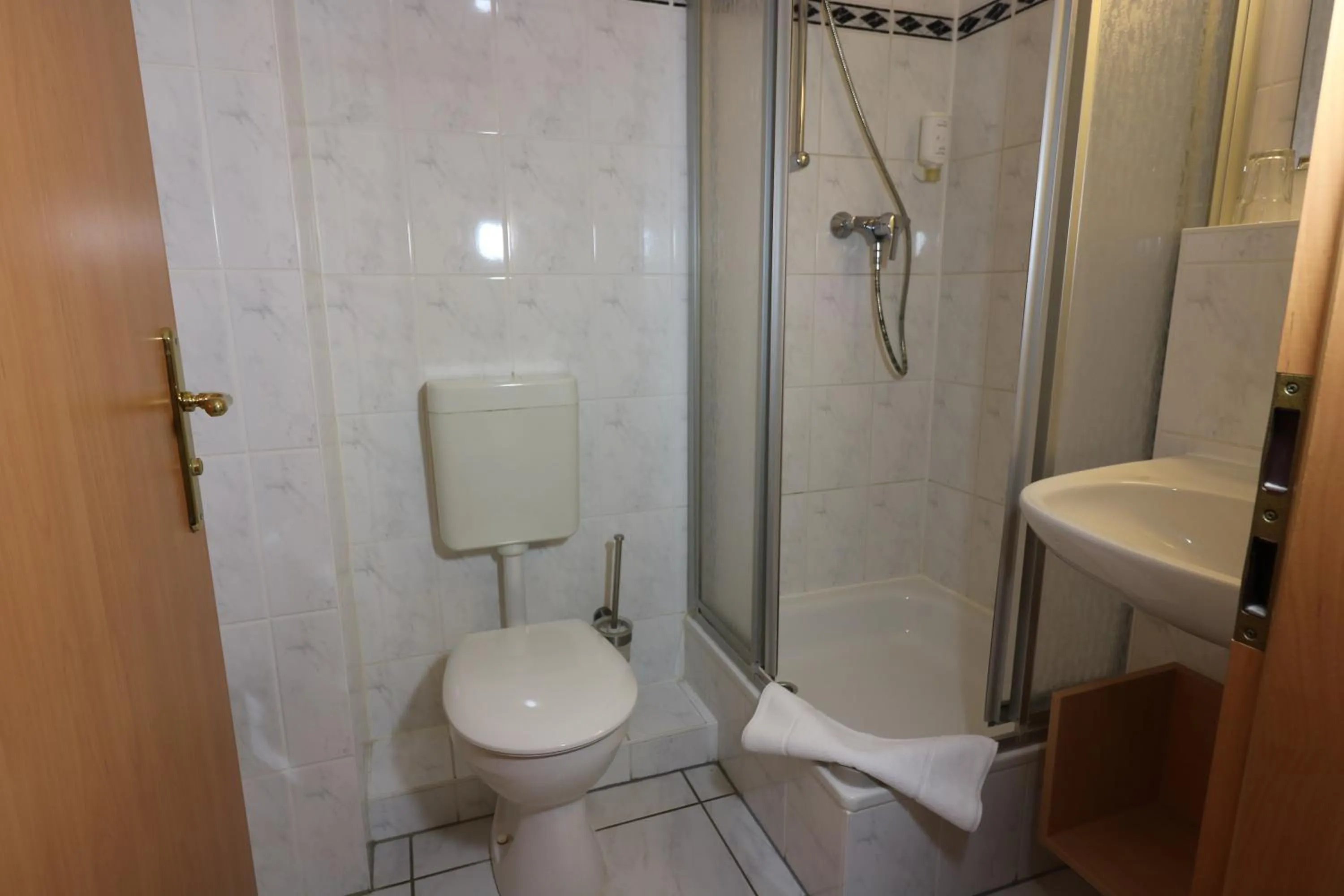 Shower in Radduscher Hafen