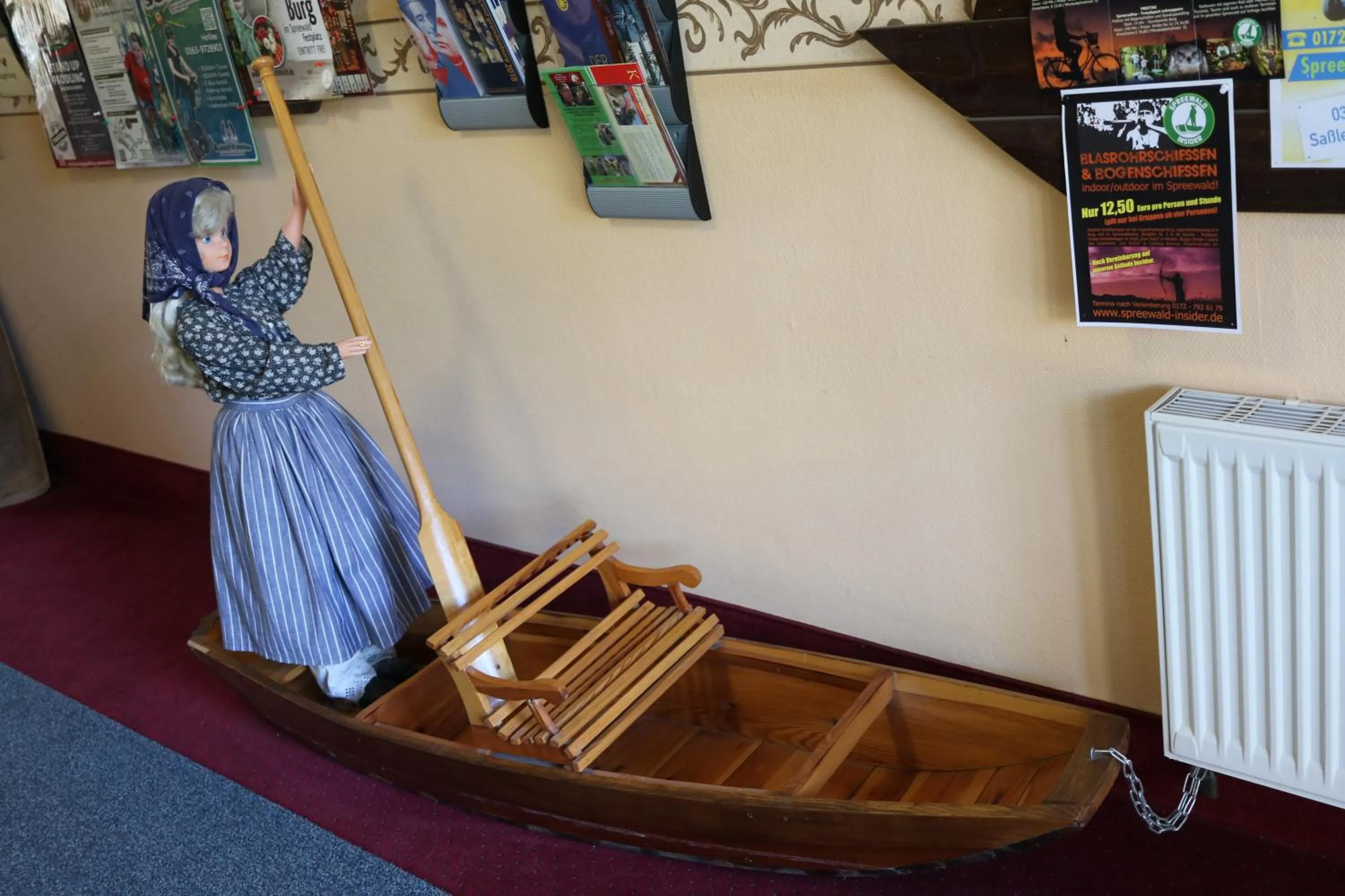 Lobby or reception in Radduscher Hafen