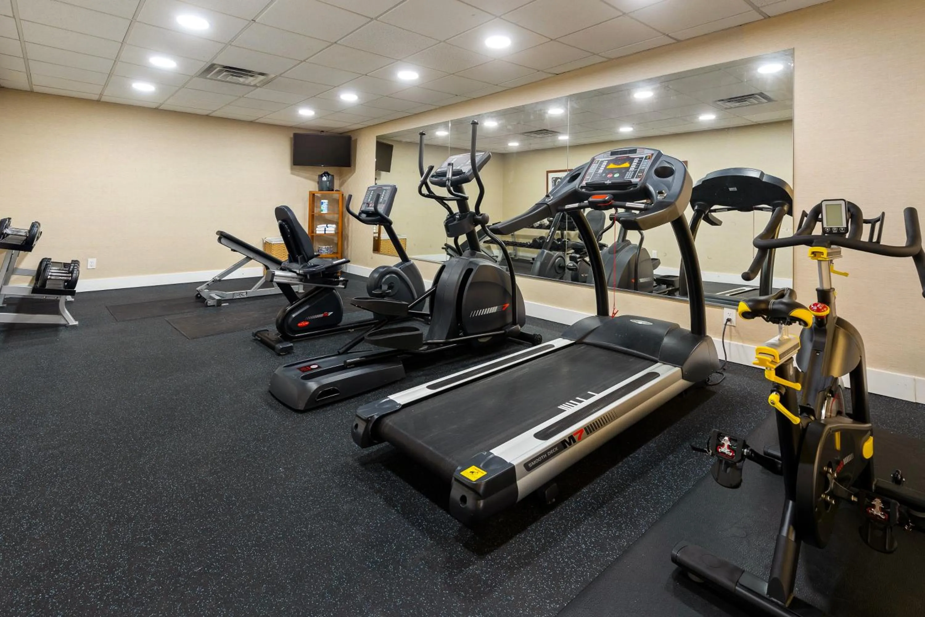 Fitness centre/facilities in Wyndham Garden Manassas