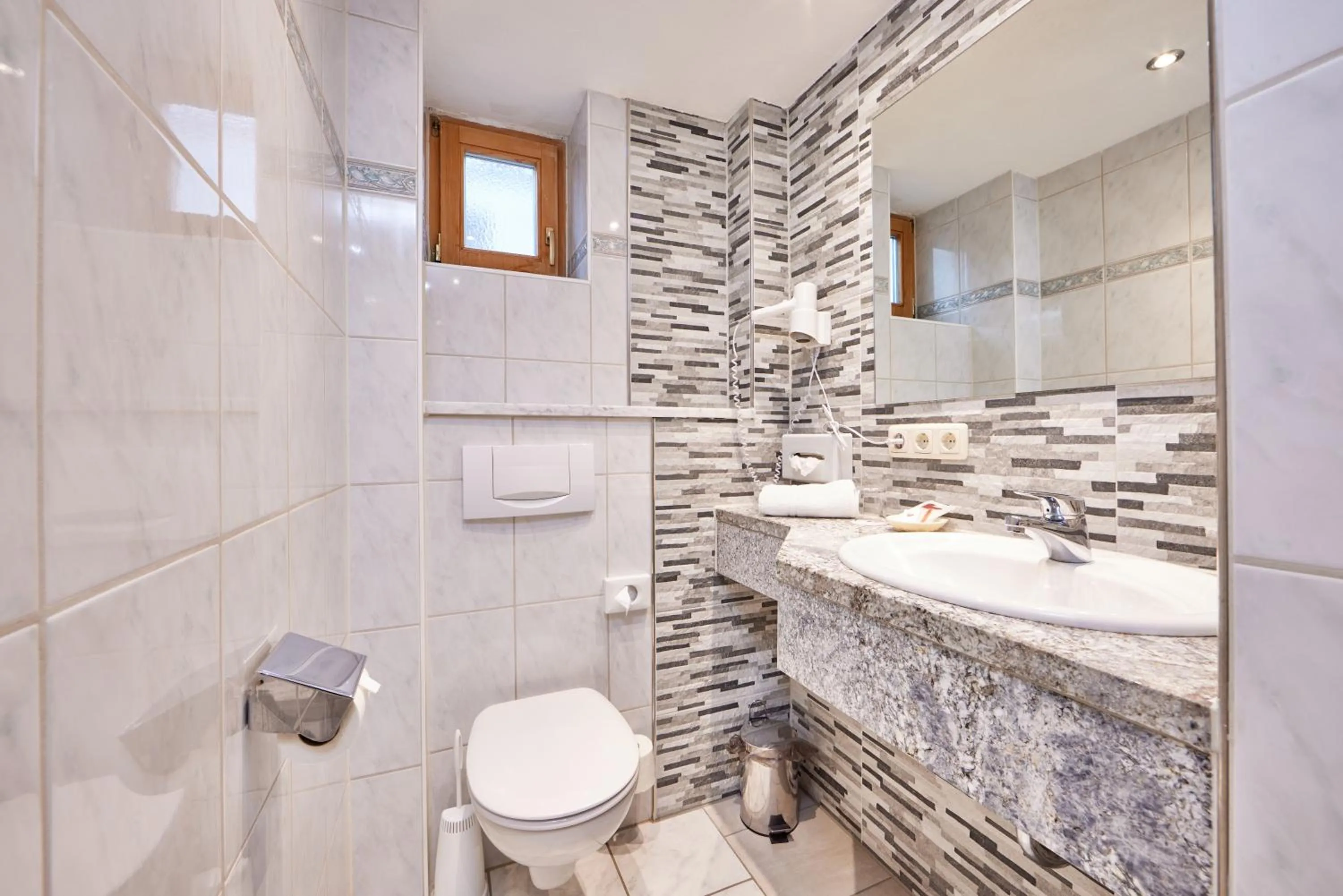 Toilet in Alpenhotel Rieger