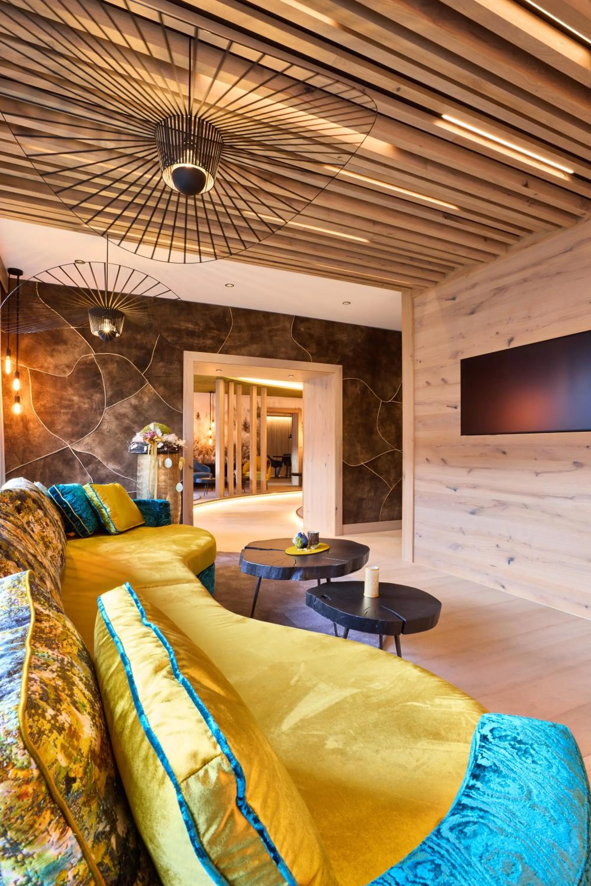 Lobby or reception in Alpenhotel Rieger