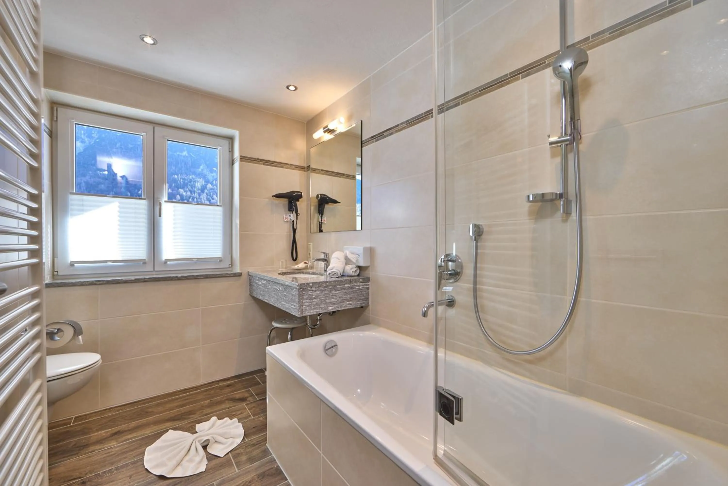 Shower in Alpenhotel Rieger