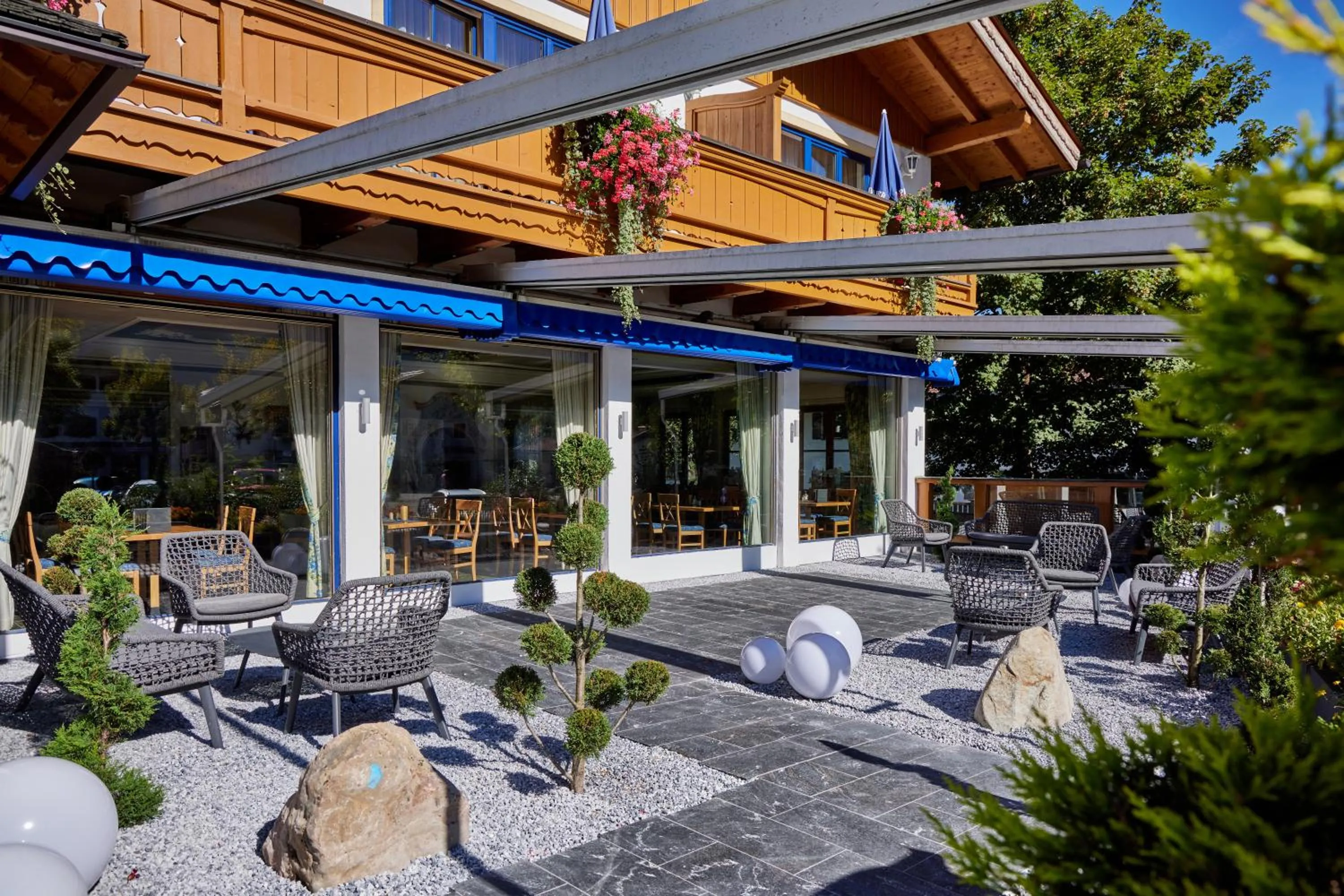 Garden in Alpenhotel Rieger