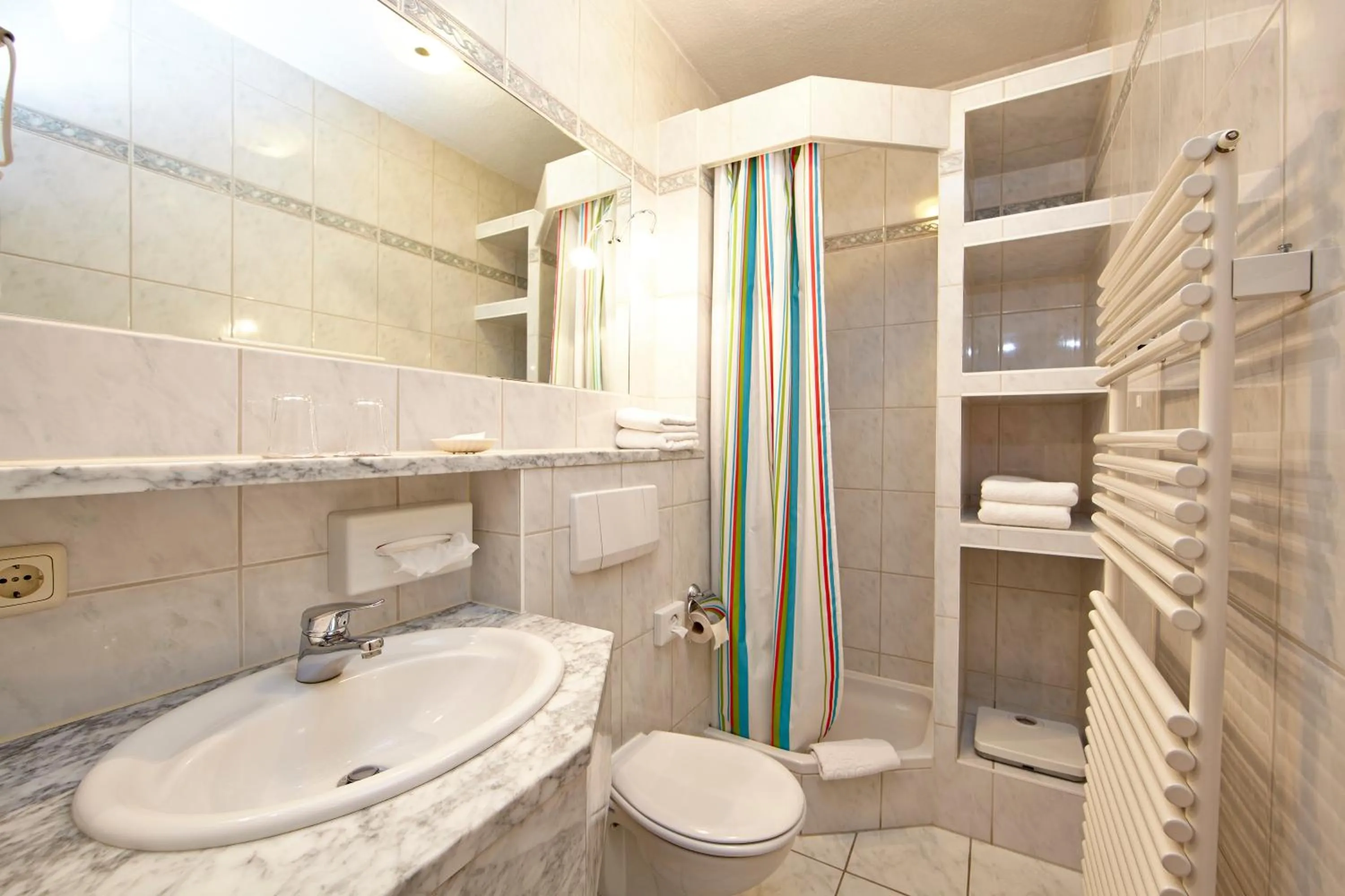 Bathroom in Alpenhotel Rieger