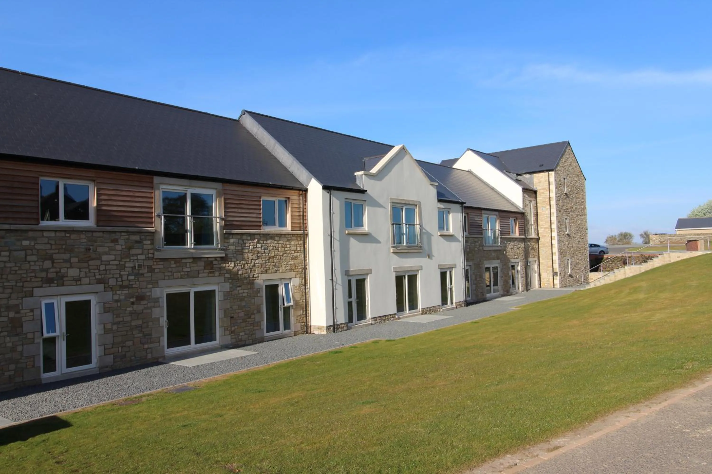 Property building in Plawsworth Hall Serviced Cottages and Apartments