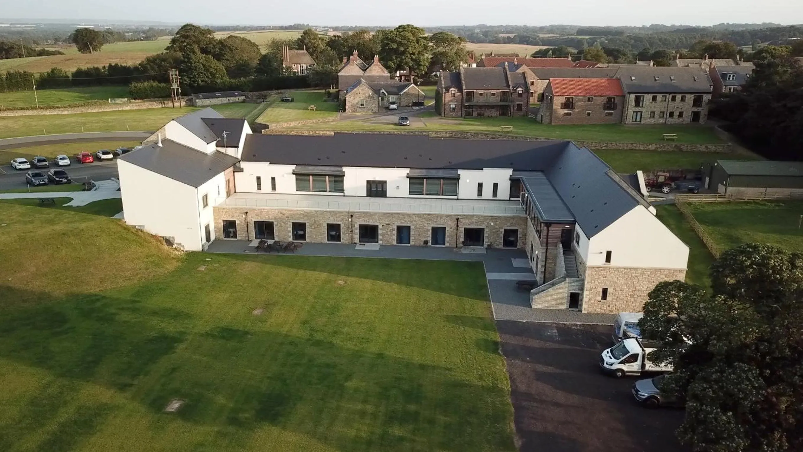Property building in Plawsworth Hall Serviced Cottages and Apartments