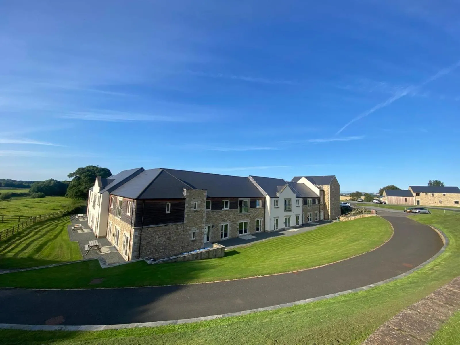 Property building in Plawsworth Hall Serviced Cottages and Apartments