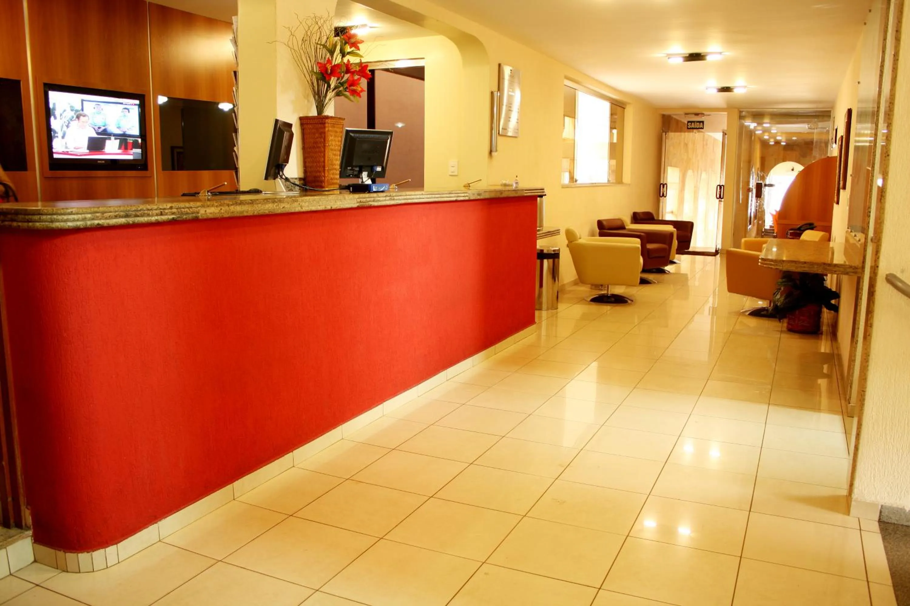 Lobby or reception in Hotel Bernal