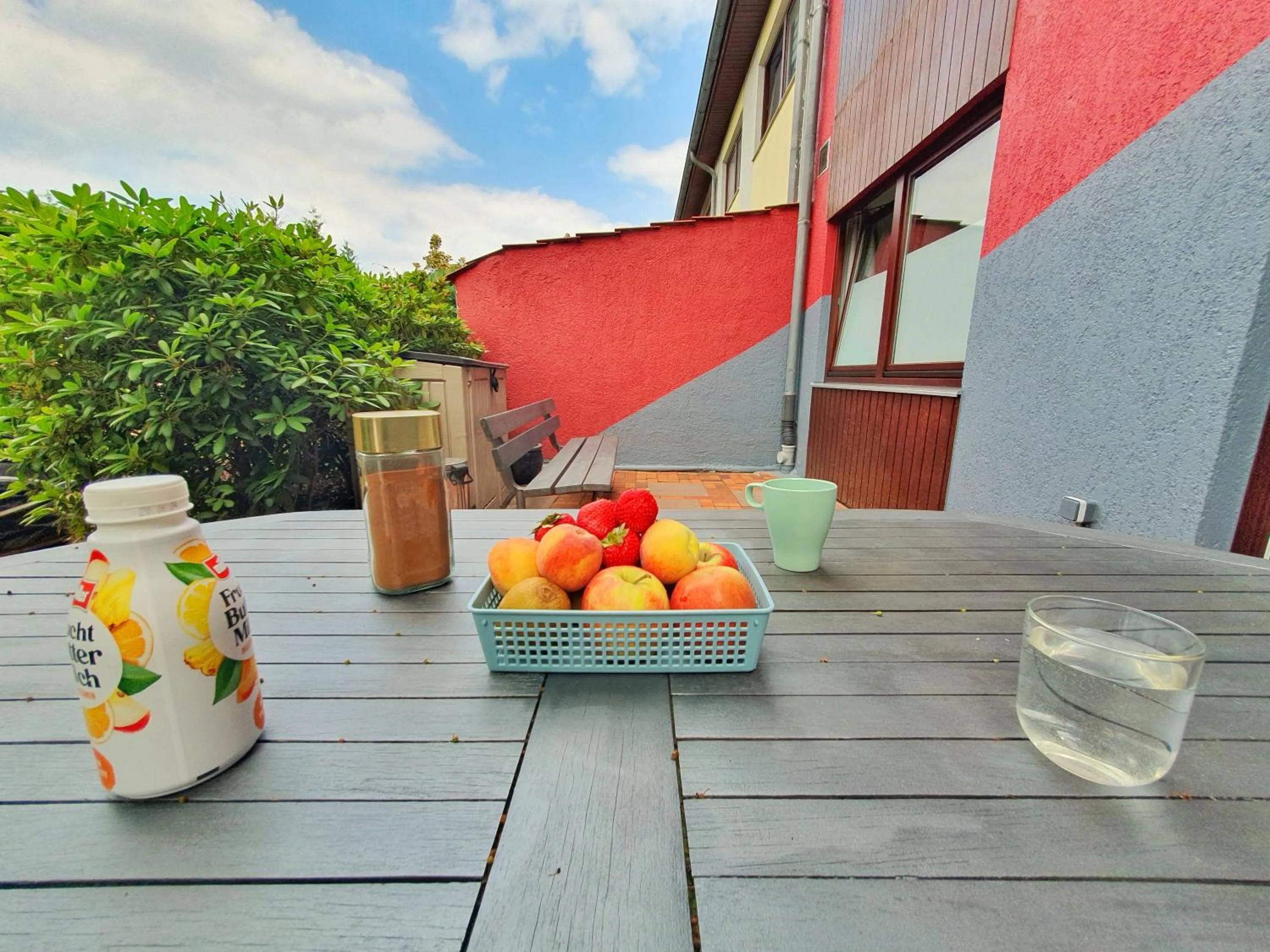 Patio in Aparthotel Jonas