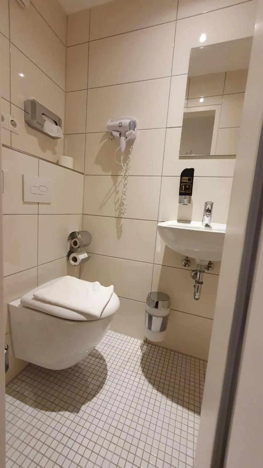 Toilet in Aparthotel Jonas