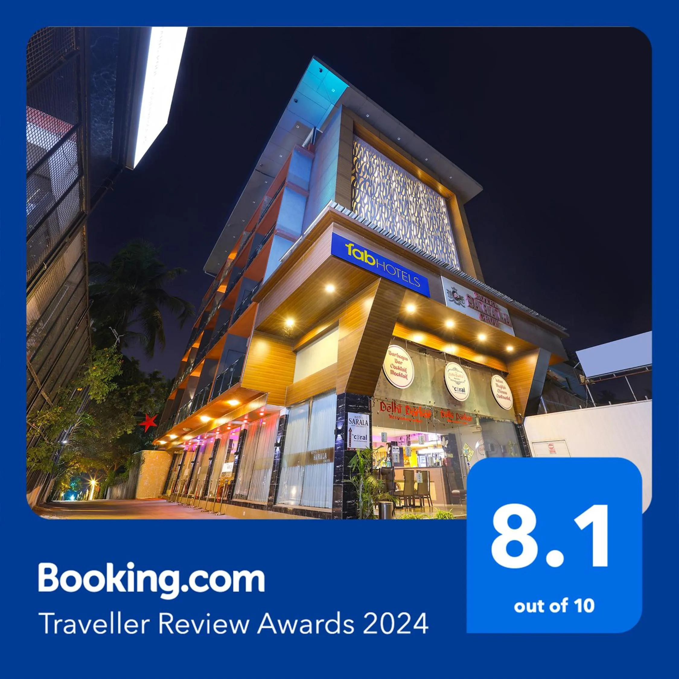 Property building in Fabhotel Prime Sarala Crown - 500M From Calangute Beach