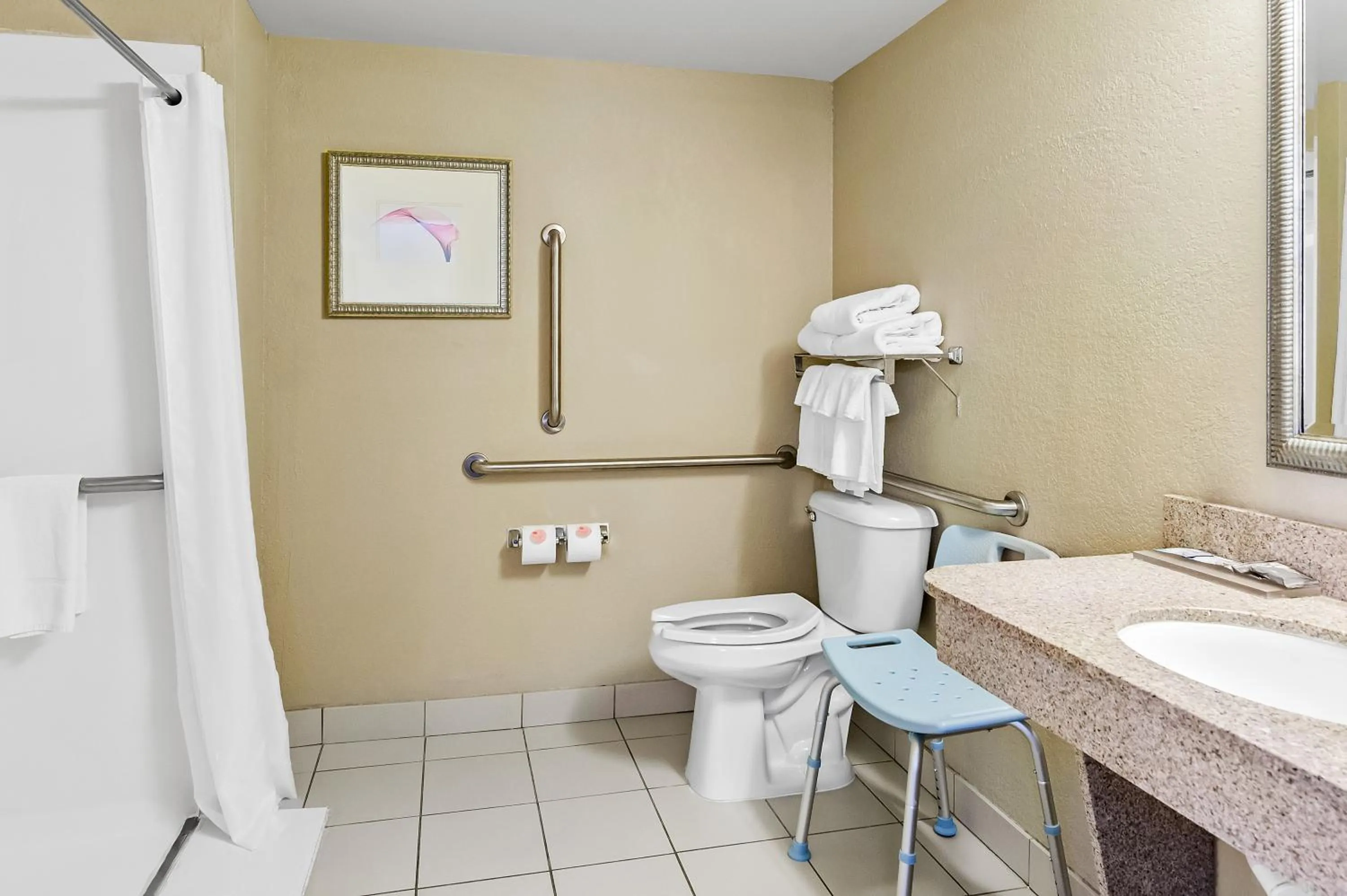 Bathroom in Country Inn & Suites by Radisson, Princeton, WV