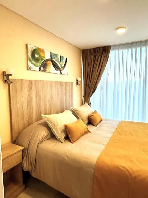 Bed in Apart Altos Del Nahuel