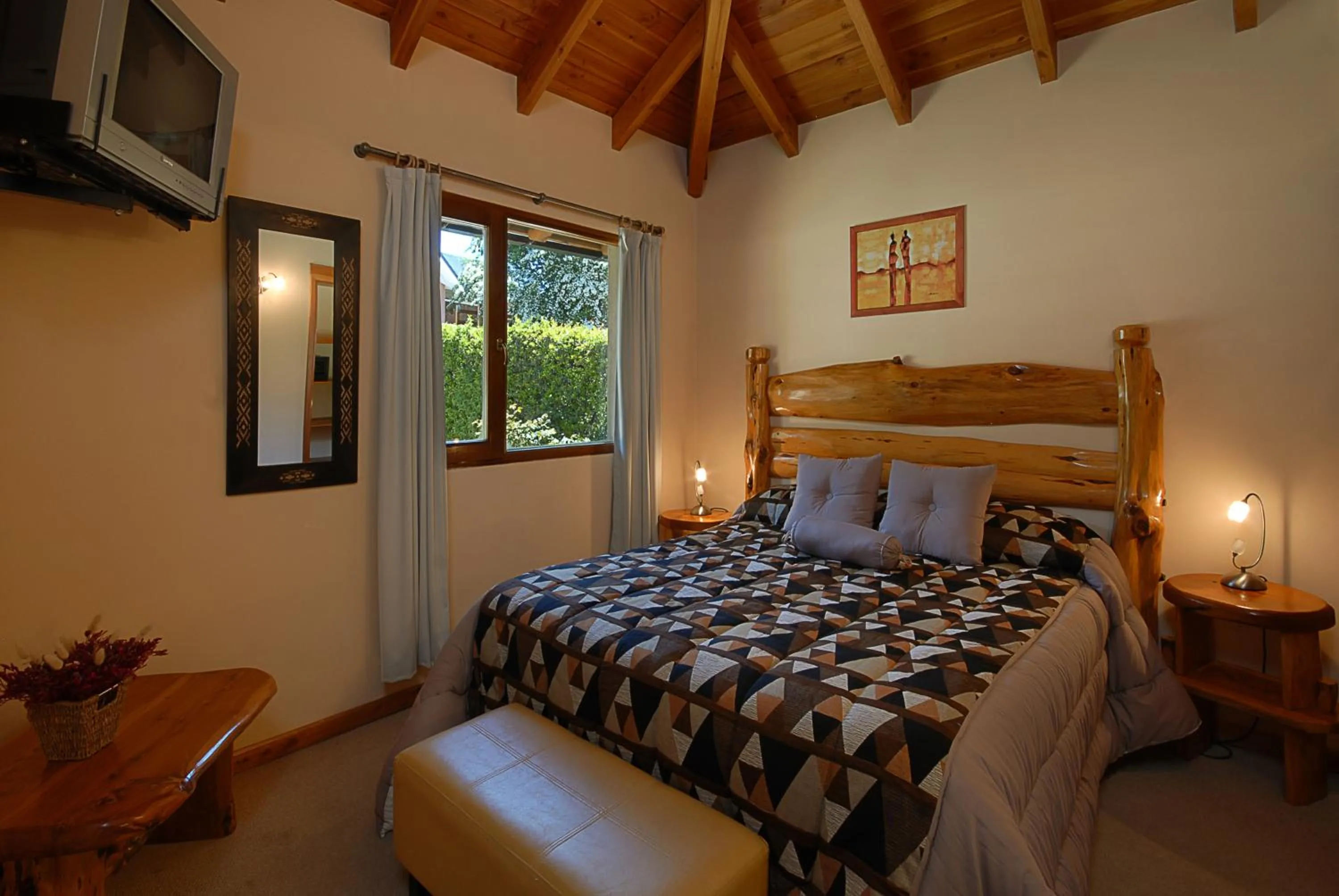 Bed in Apart Altos Del Nahuel