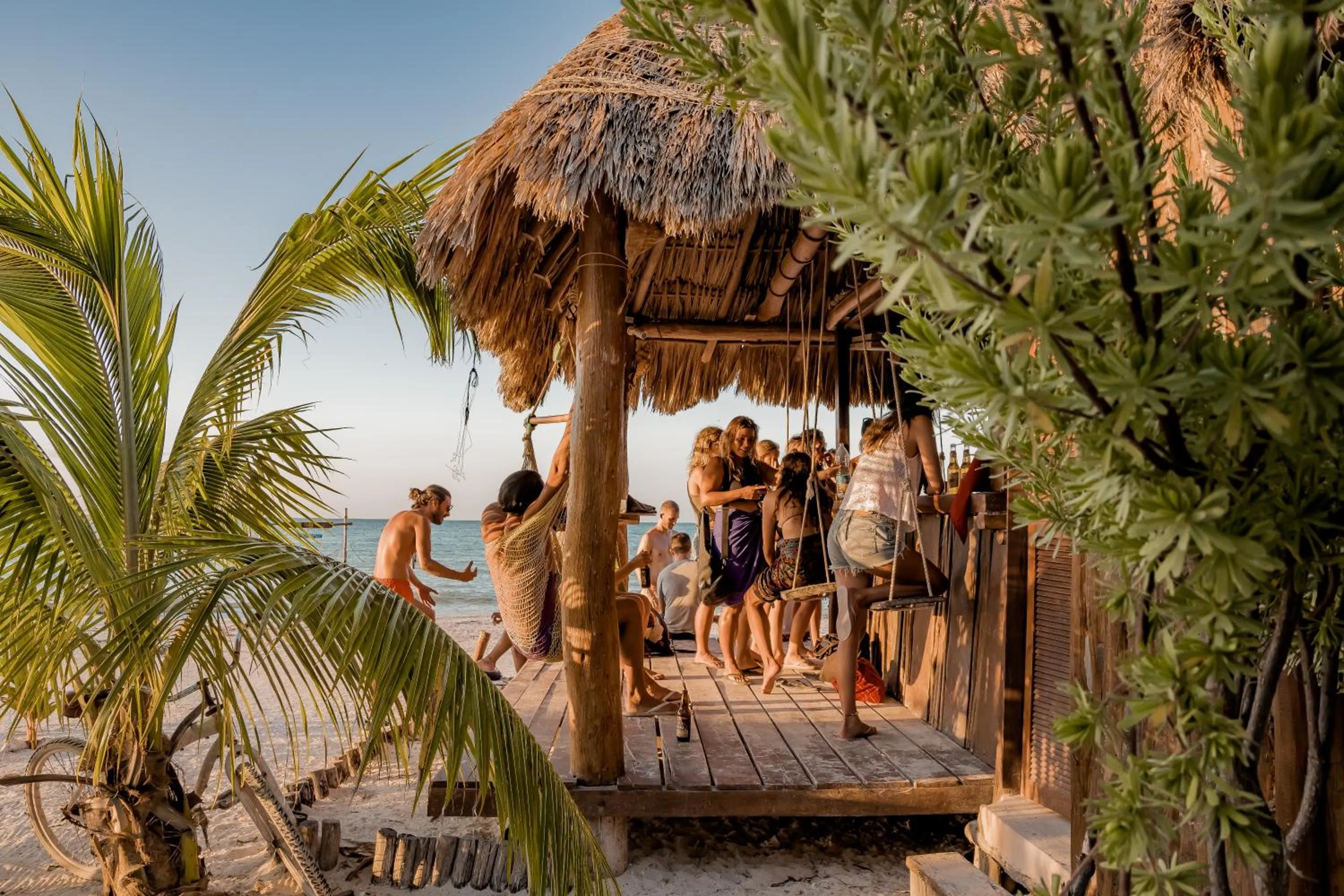Lounge or bar in Zomay Beachfront Holbox